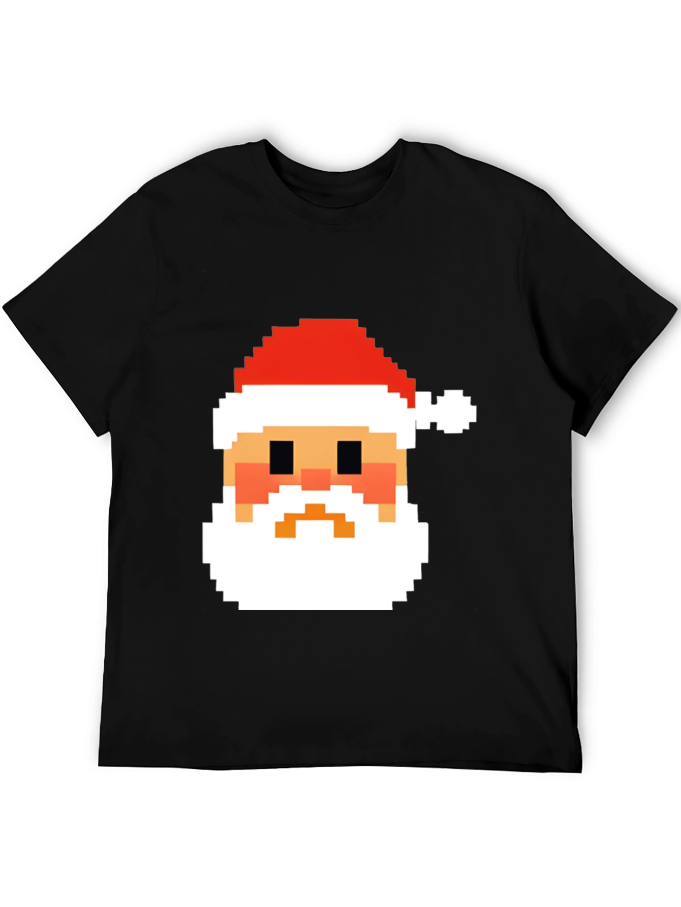 Pixel Santa T-Shirt - Holiday Cheer