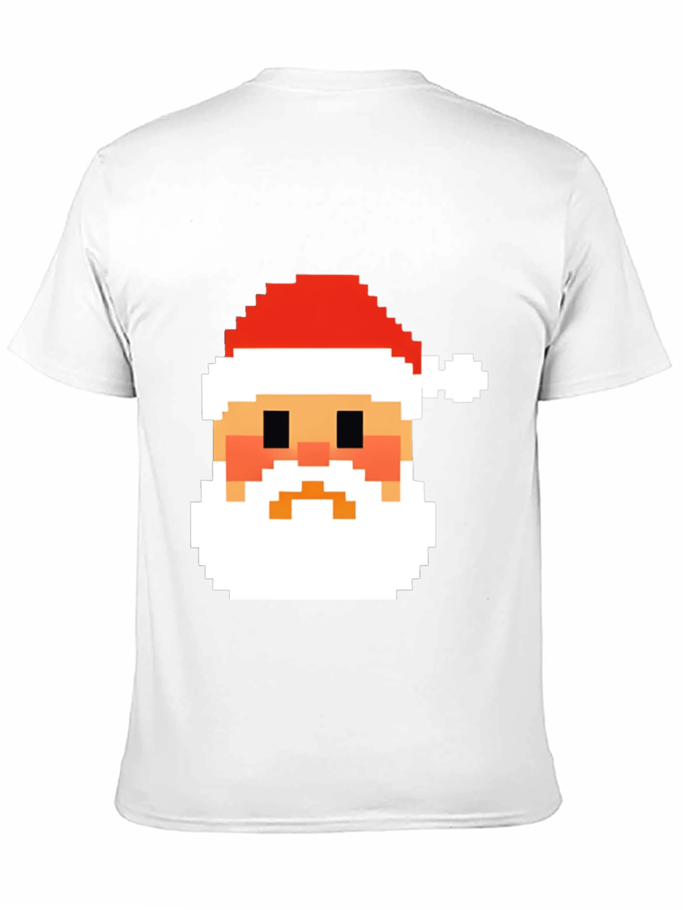 Pixel Santa T-Shirt - Holiday Cheer