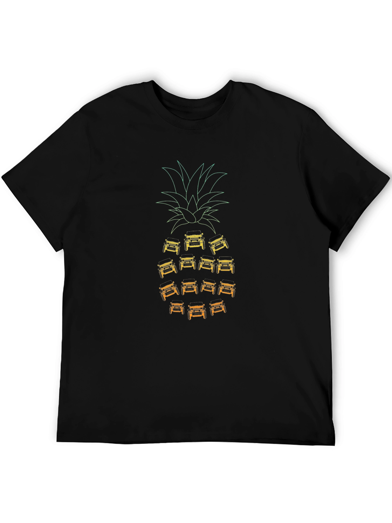 Jeep Pineapple Graphic T-Shirt