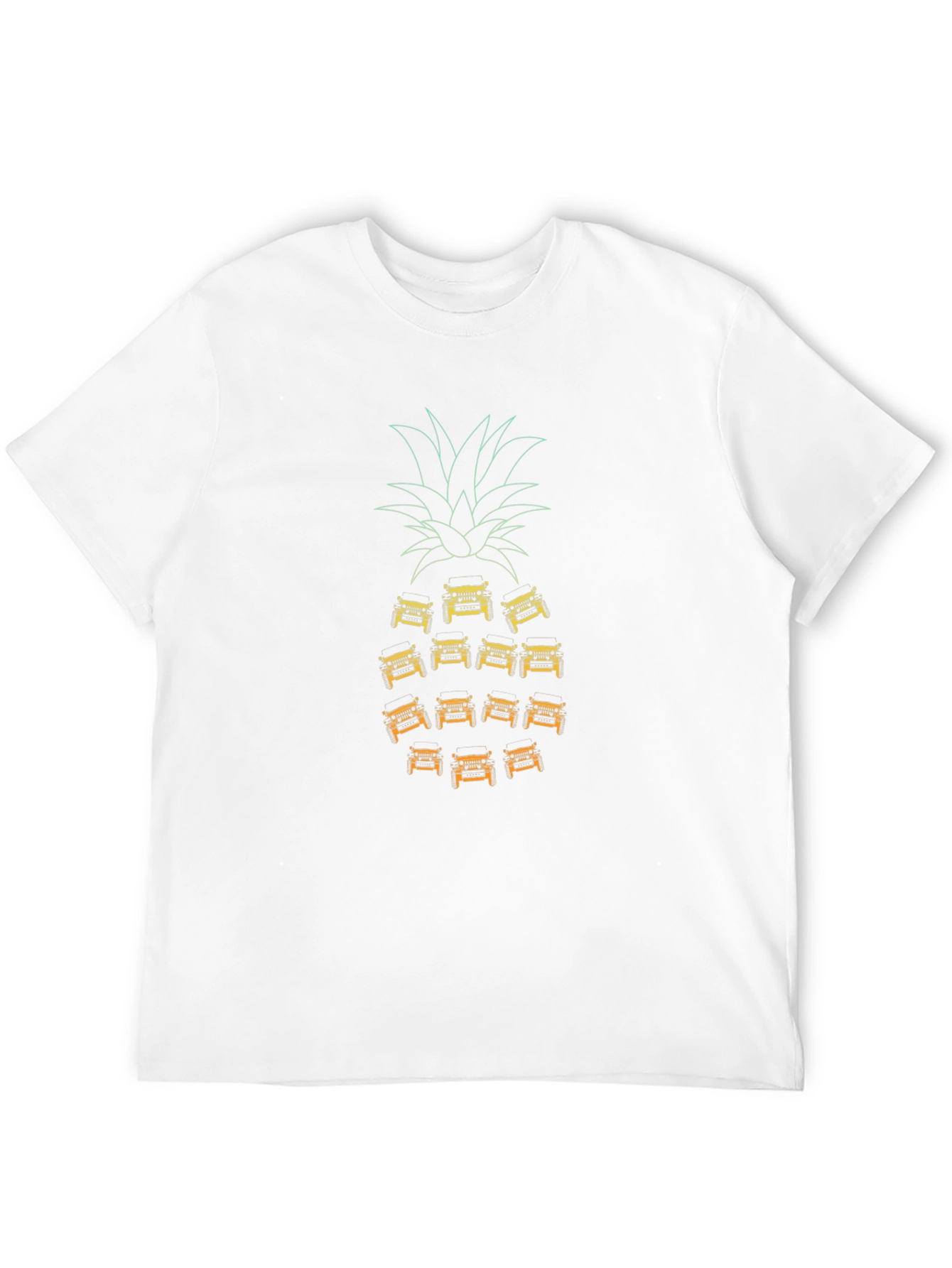 Jeep Pineapple Graphic T-Shirt