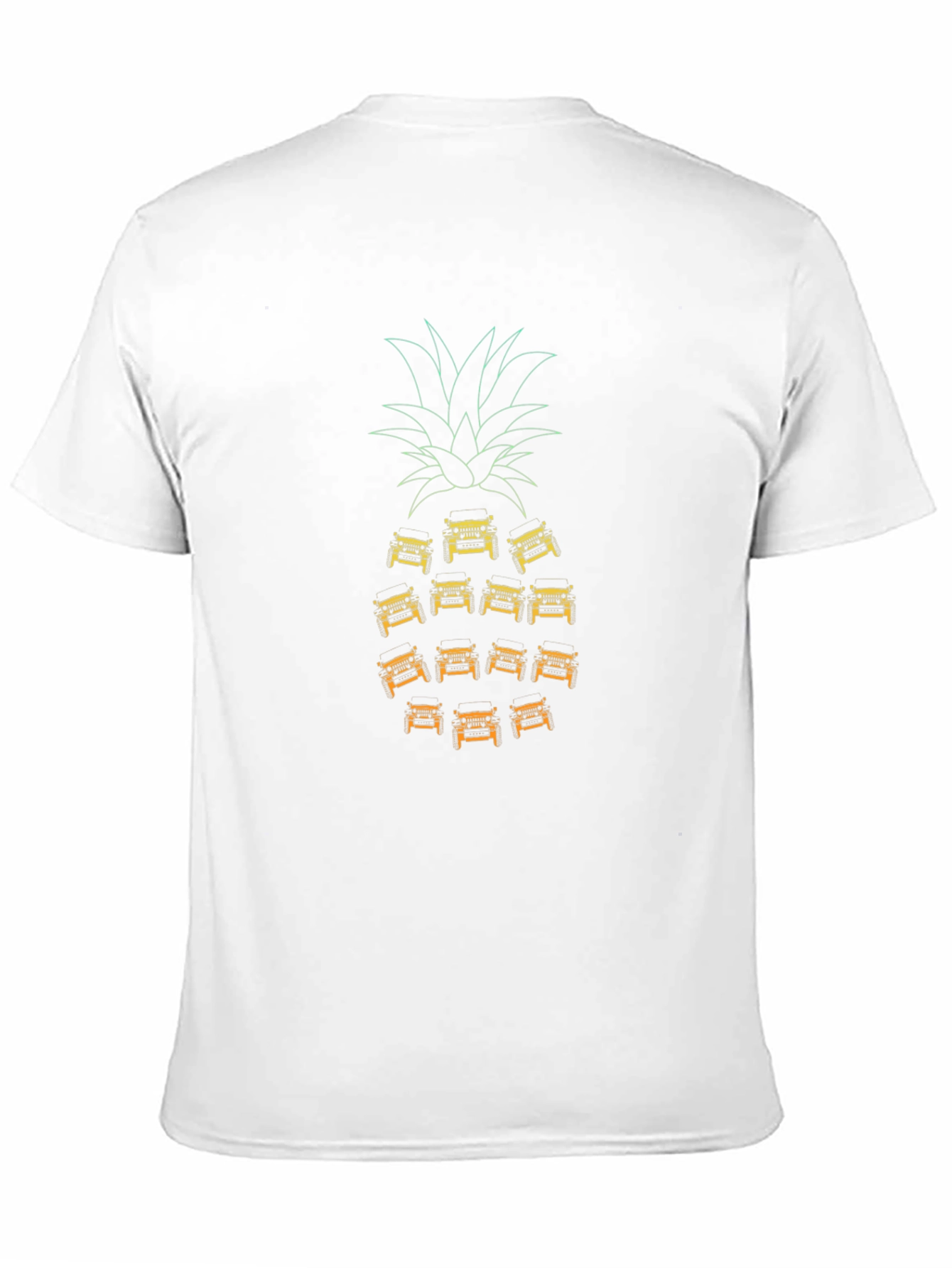 Jeep Pineapple Graphic T-Shirt