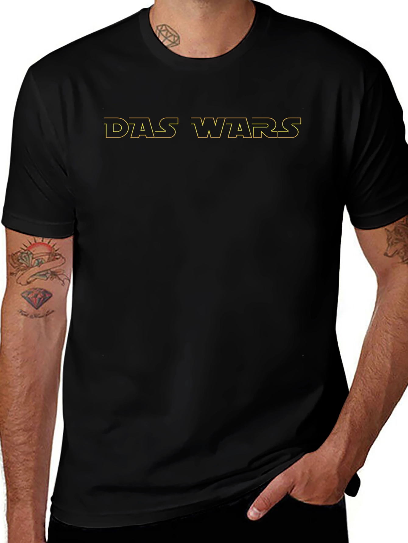 Das Wars Graphic Tee - Black