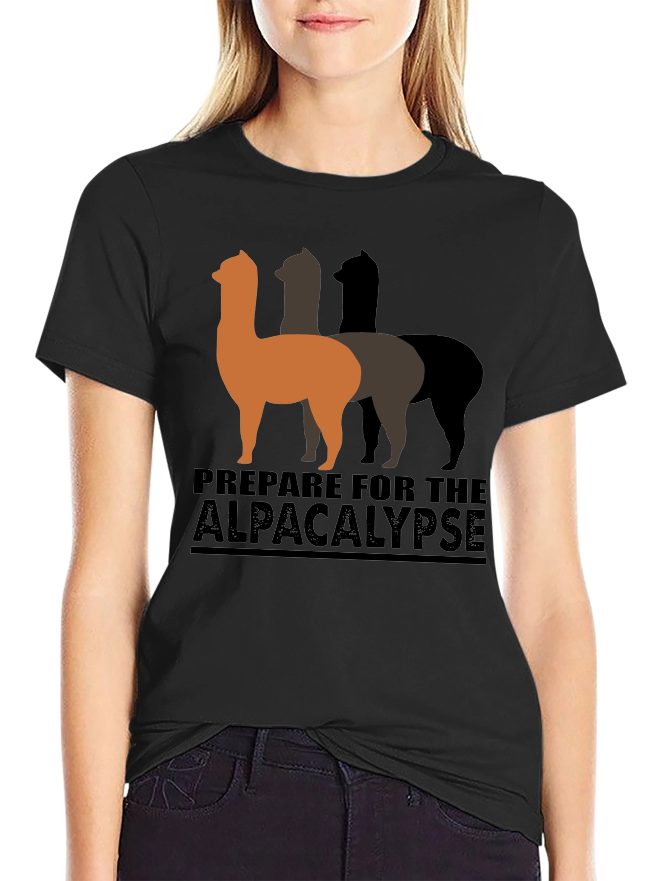 Alpacalypse T-Shirt: Prepare for the Alpaca Invasion!