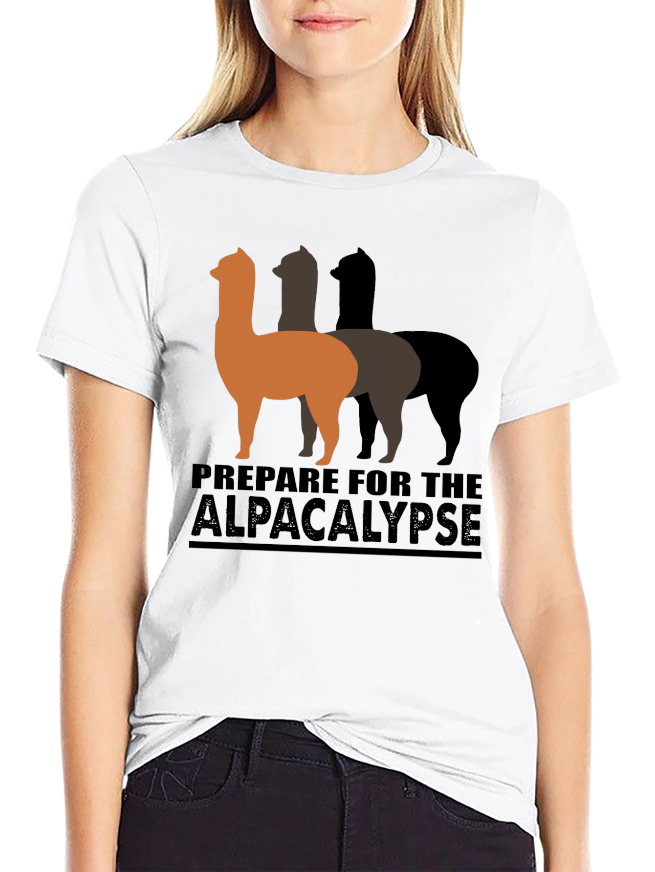 Alpacalypse T-Shirt: Prepare for the Alpaca Invasion!
