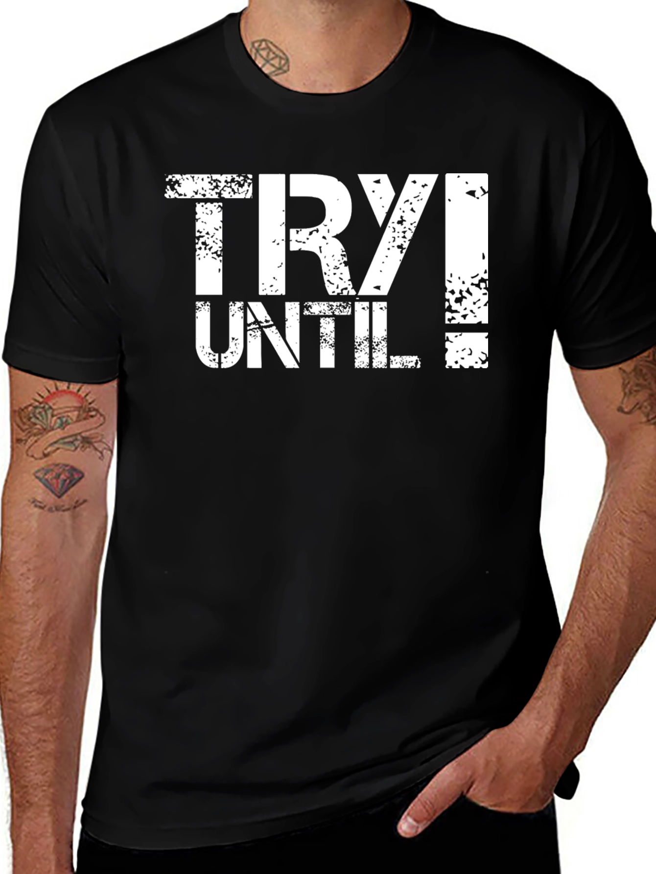 Try Until! Graphic Tee