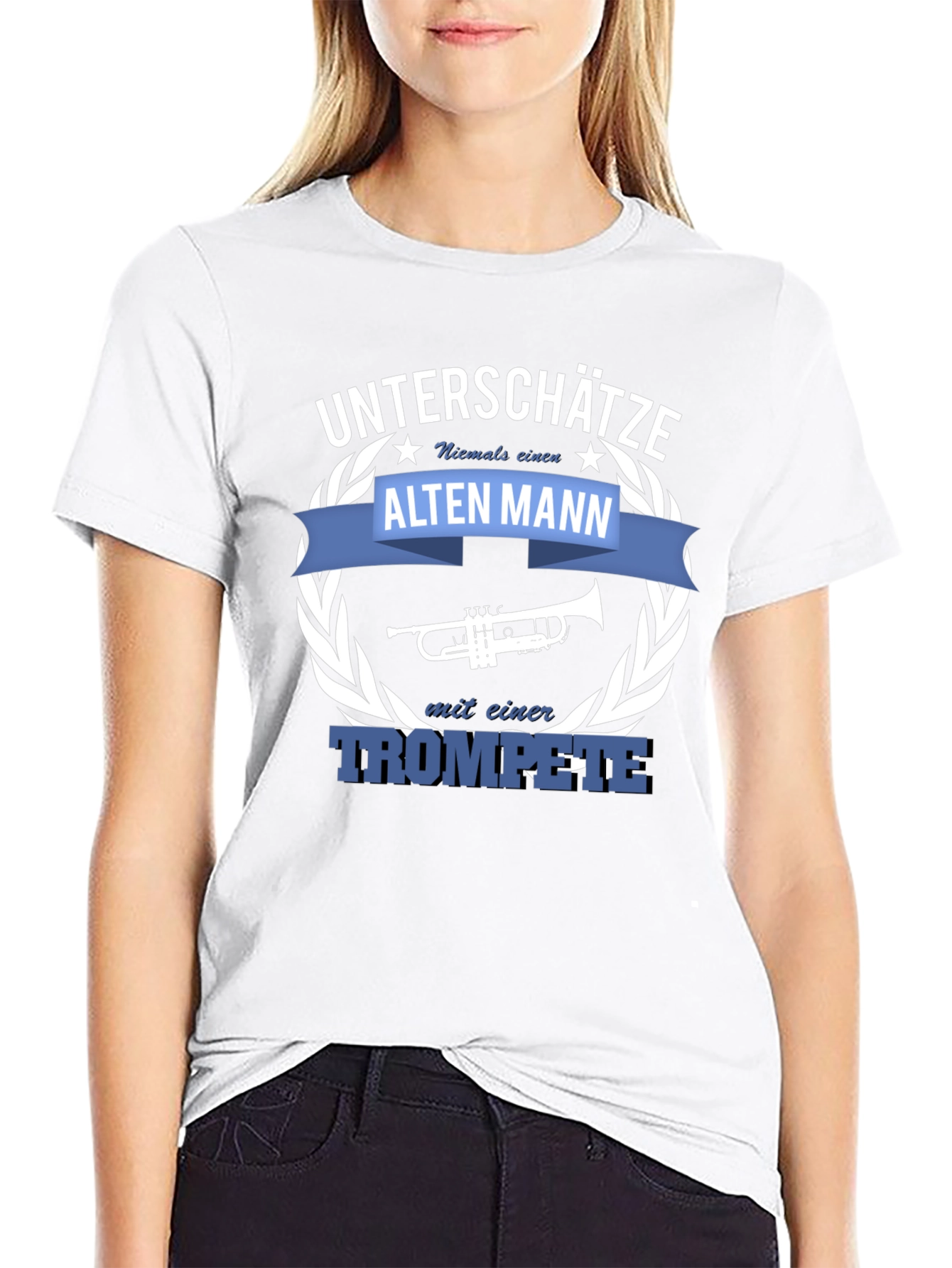 Unterschatze Trumpete T-Shirt - Black