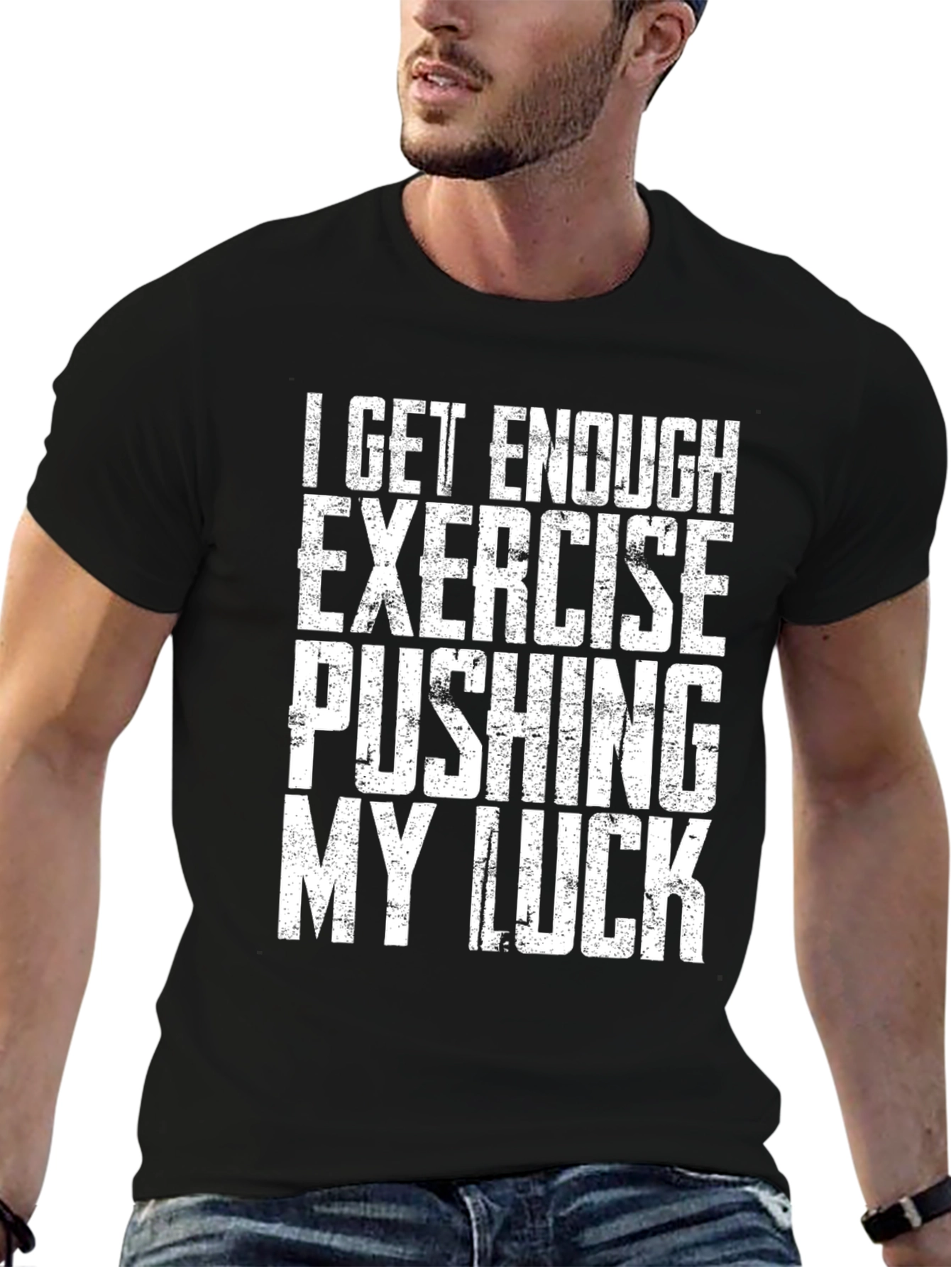 Funny Exercise Graphic T-Shirt