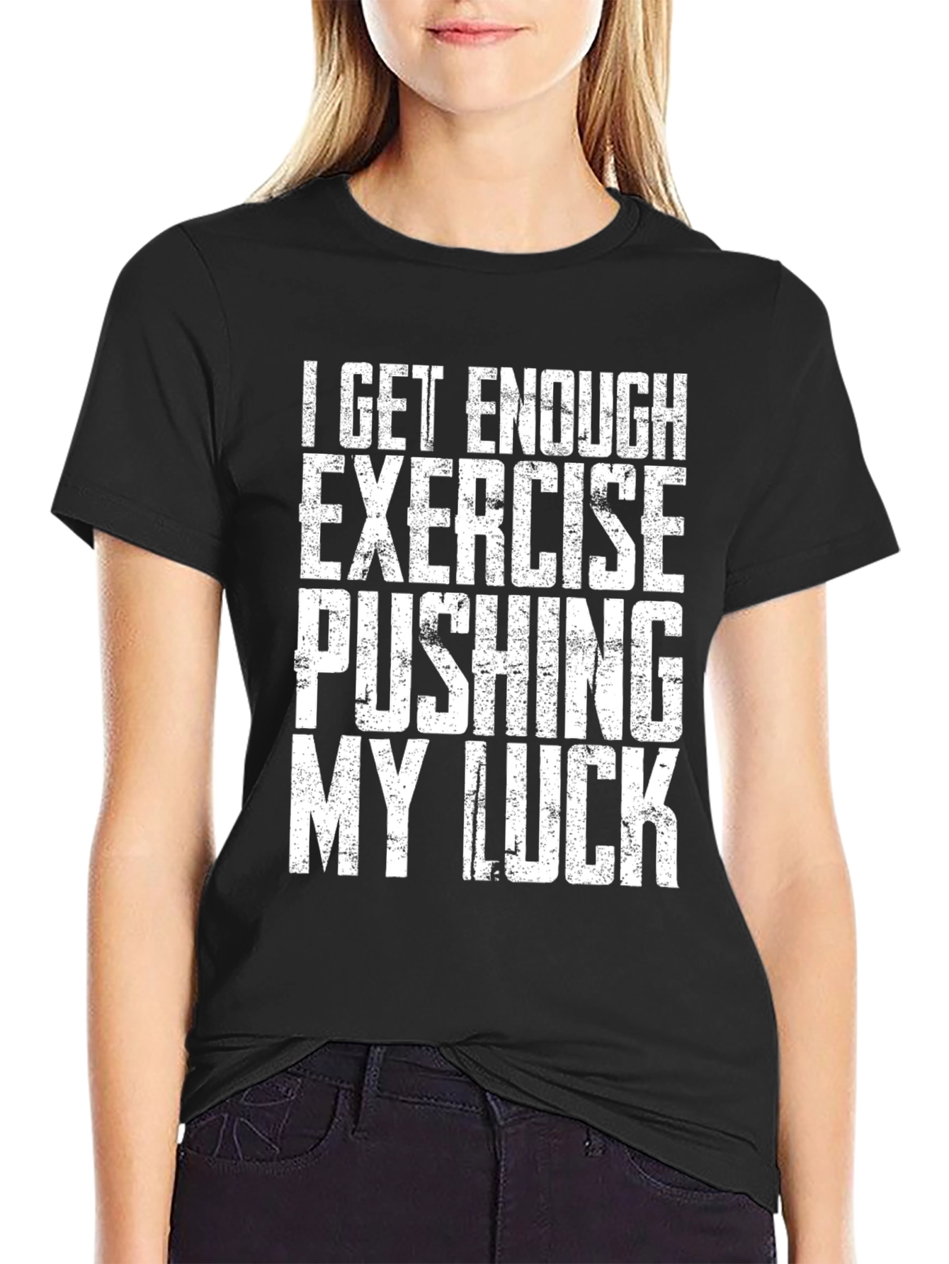 Funny Exercise Graphic T-Shirt