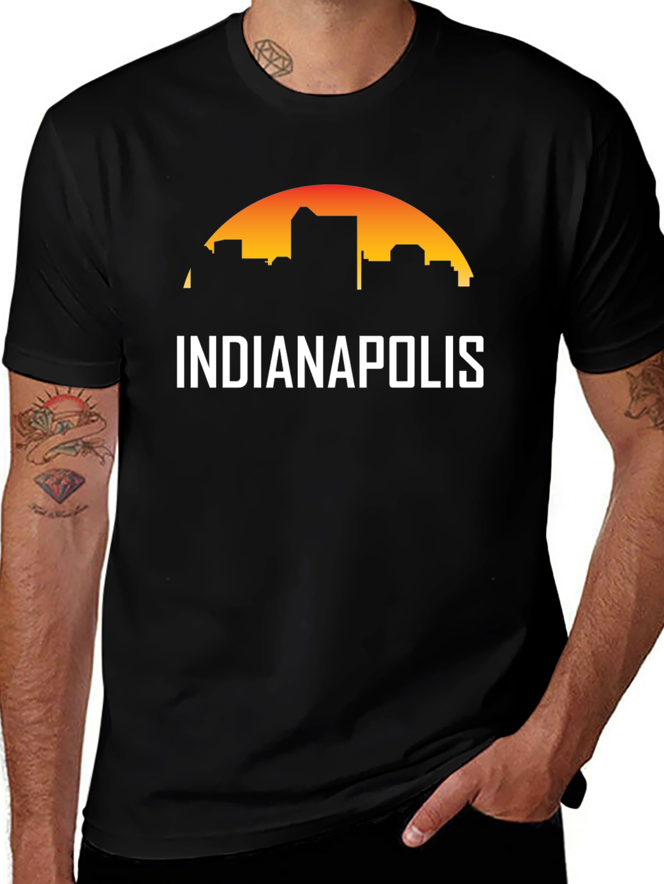 Indianapolis Skyline T-Shirt