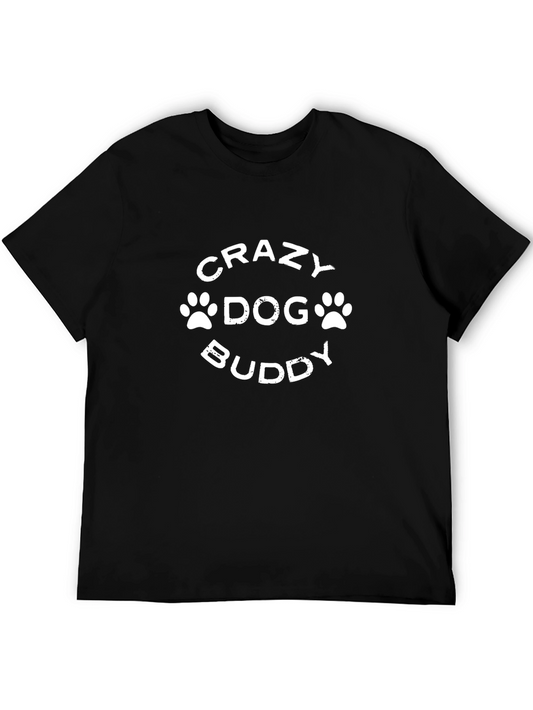 Crazy Dog Buddy Tee - Fun Graphic T-Shirt