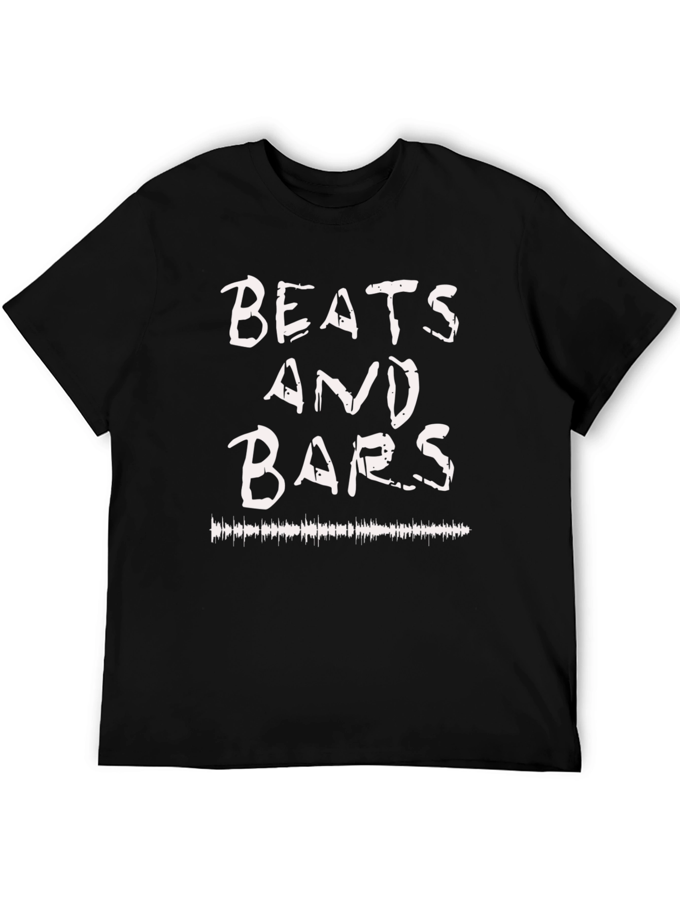 Beats And Bars Graphic Tee - Cool Music T-Shirt
