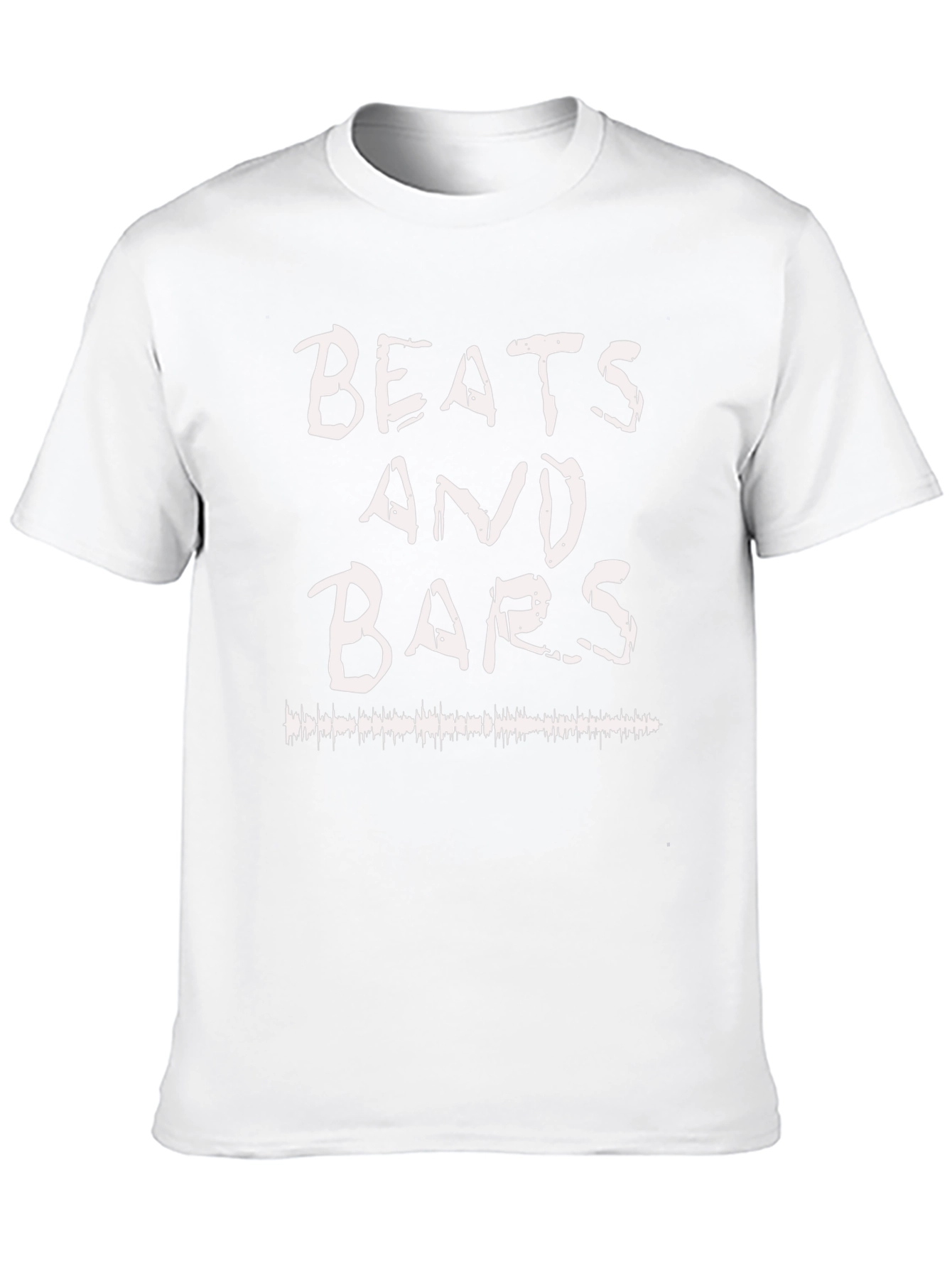 Beats And Bars Graphic Tee - Cool Music T-Shirt