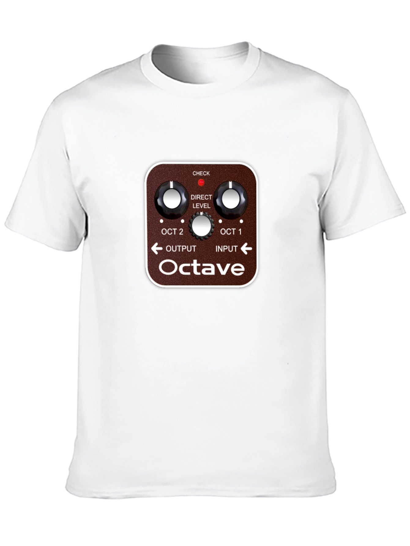 Octave Guitar Pedal T-Shirt - Musician Apparel