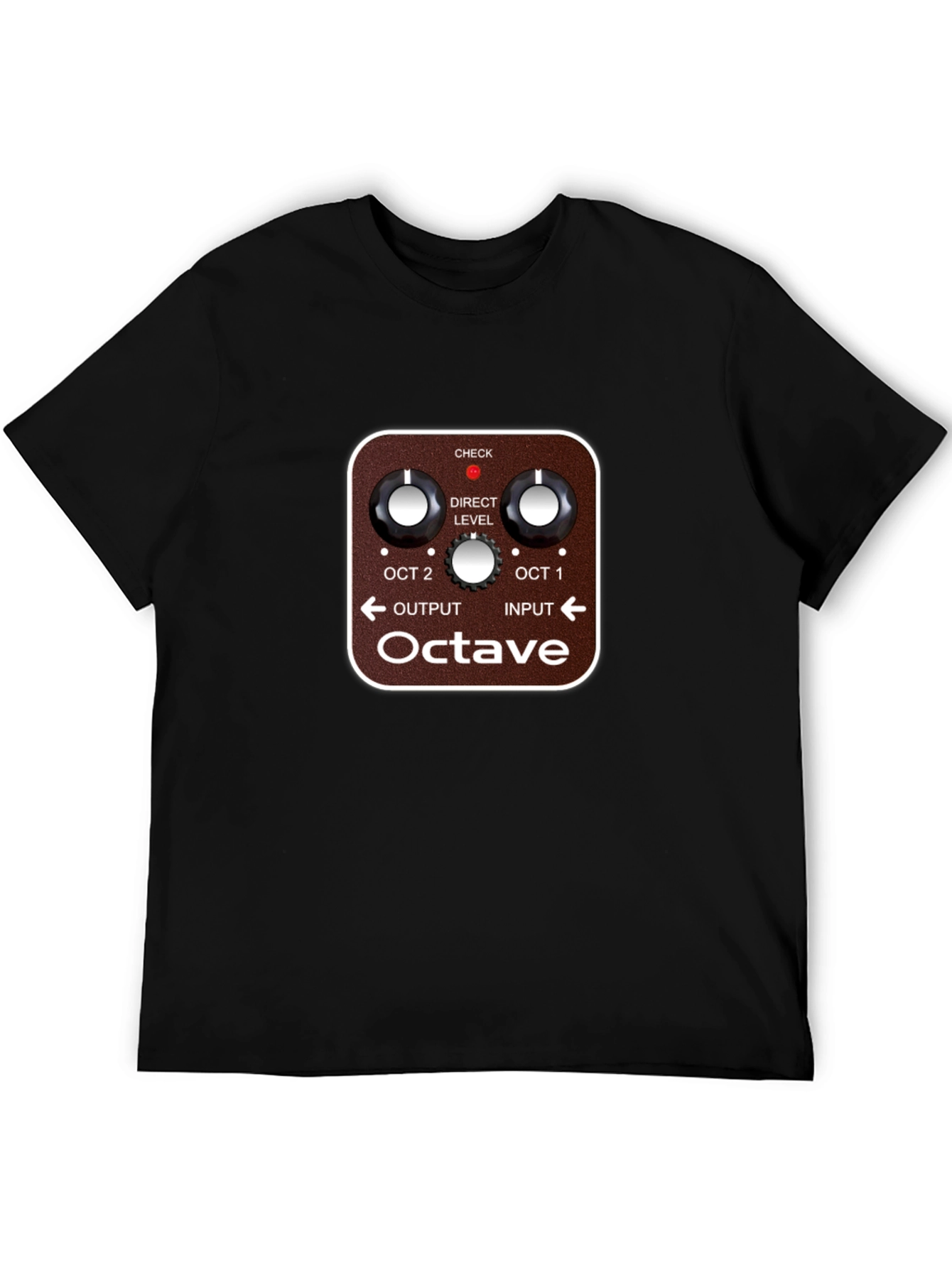 Octave Guitar Pedal T-Shirt - Musician Apparel