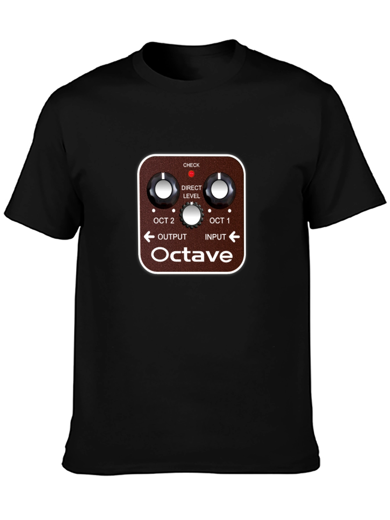 Octave Guitar Pedal T-Shirt - Musician Apparel
