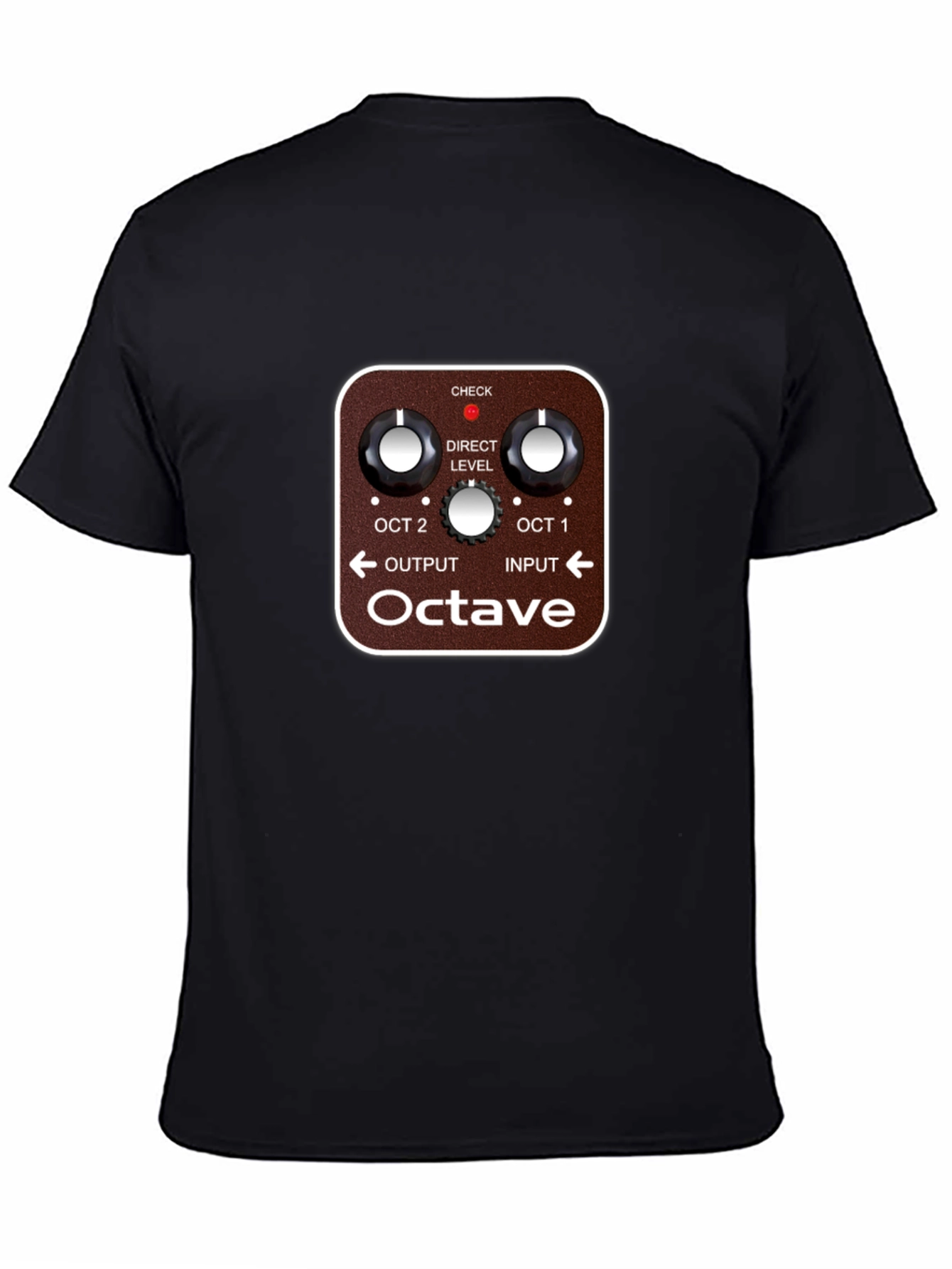 Octave Guitar Pedal T-Shirt - Musician Apparel