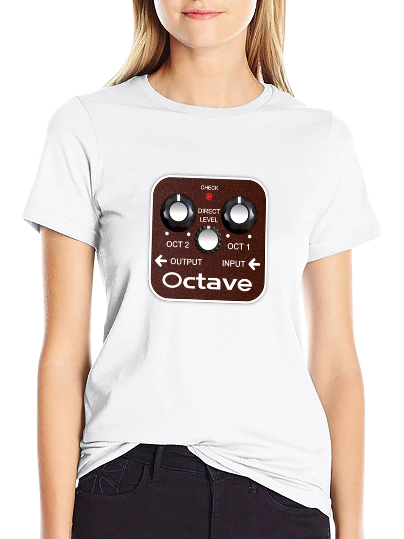 Octave Guitar Pedal T-Shirt - Musician Apparel