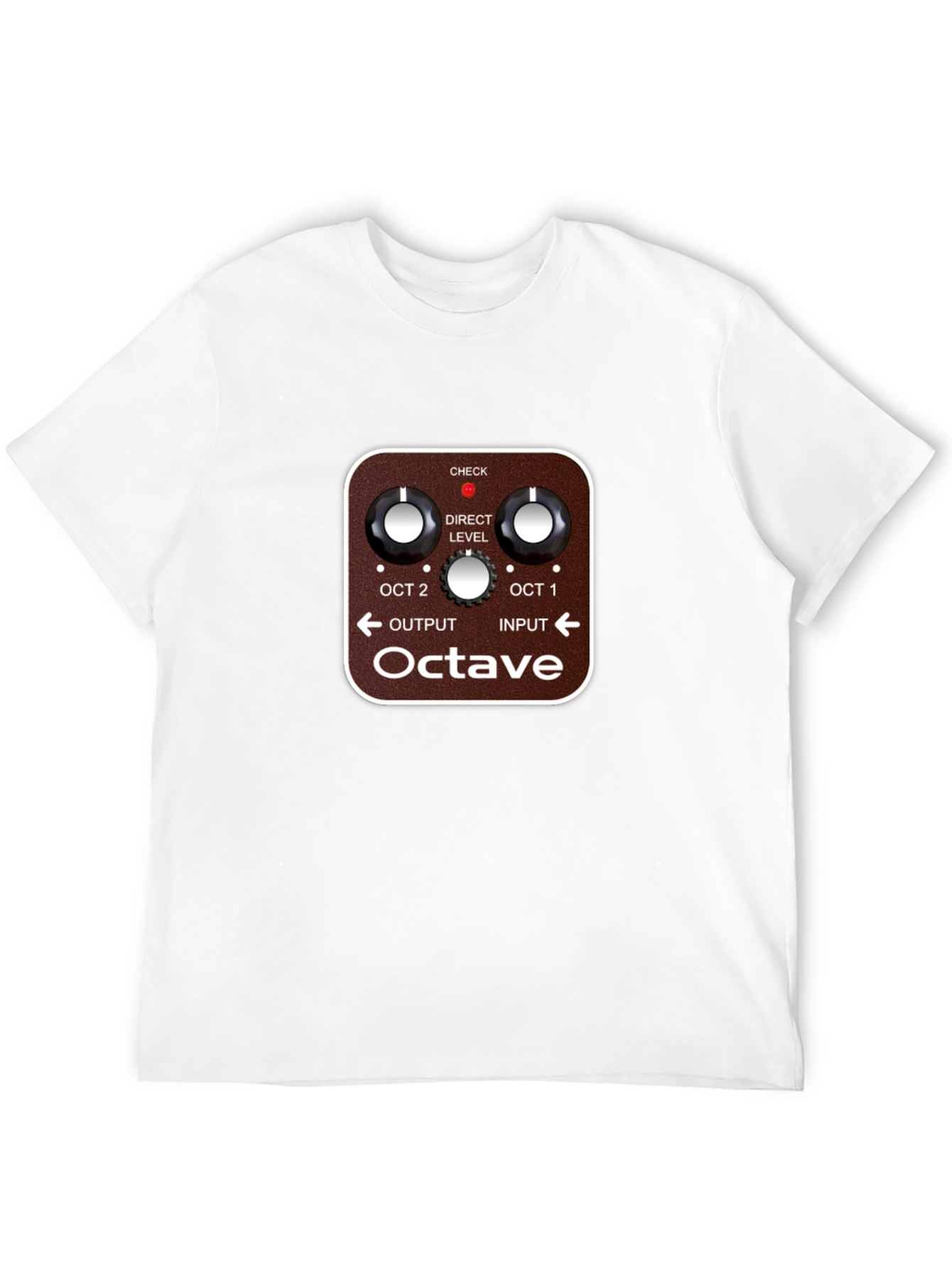 Octave Guitar Pedal T-Shirt - Musician Apparel