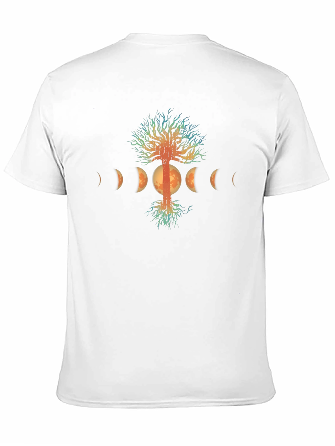 Tree of Life Moon Phases Graphic T-Shirt