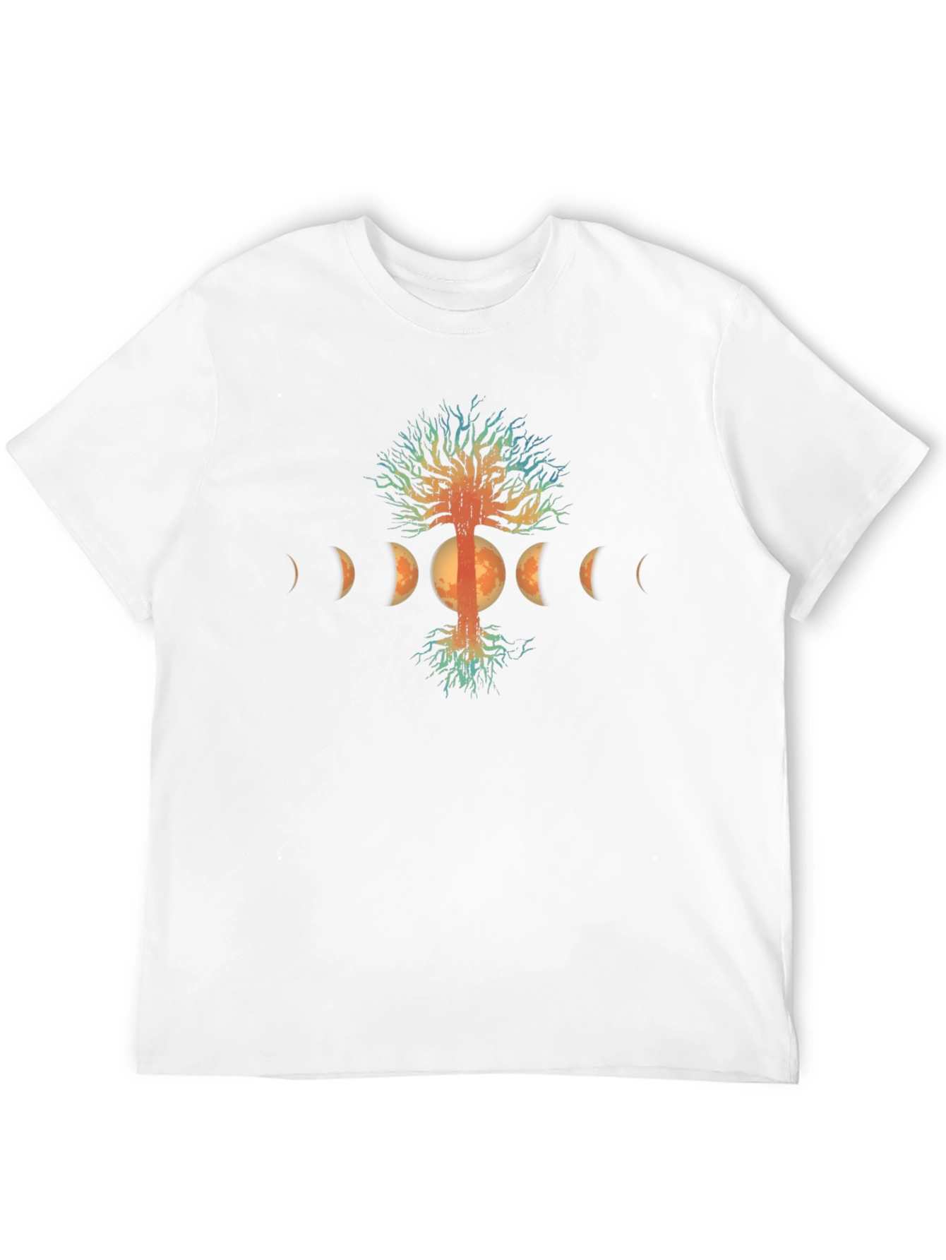 Tree of Life Moon Phases Graphic T-Shirt