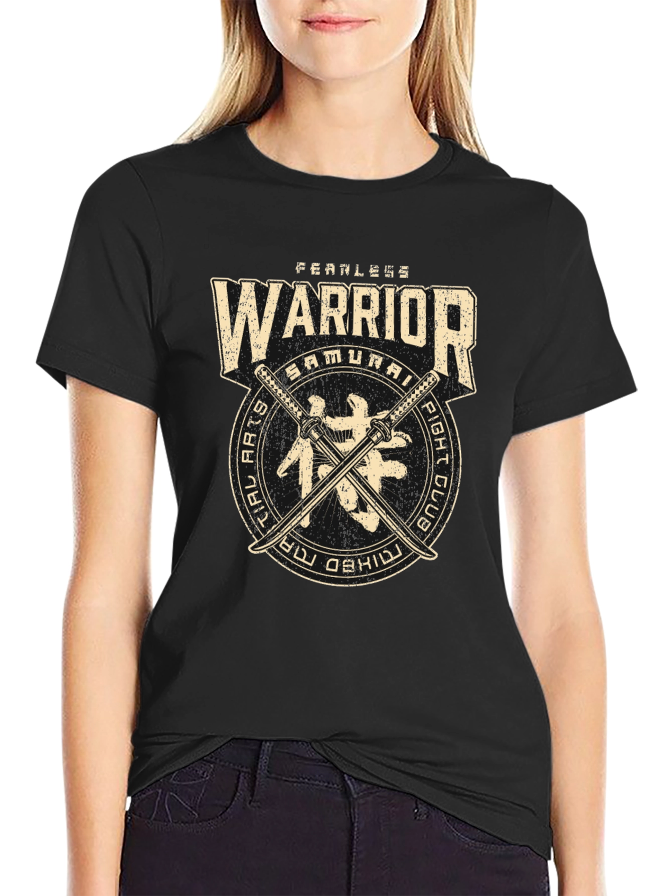 Fearless Warrior Samurai T-Shirt