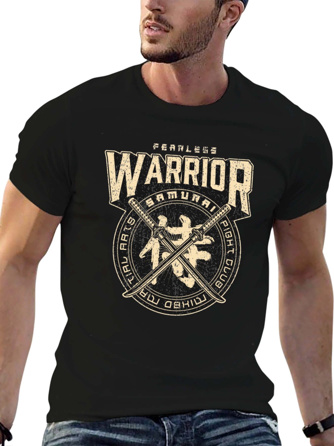 Fearless Warrior Samurai T-Shirt