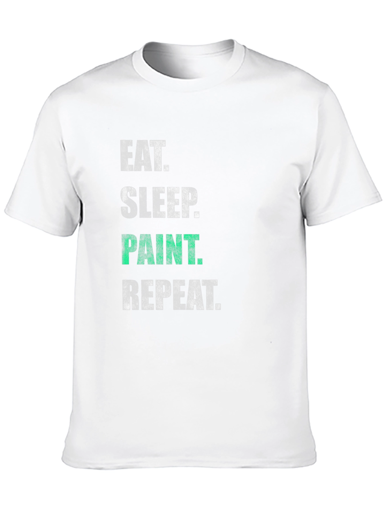 Eat Sleep Paint Repeat T-Shirt - Artist Graphic Tee