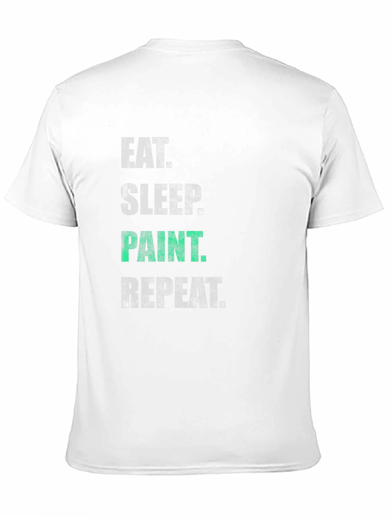 Eat Sleep Paint Repeat T-Shirt - Artist Graphic Tee