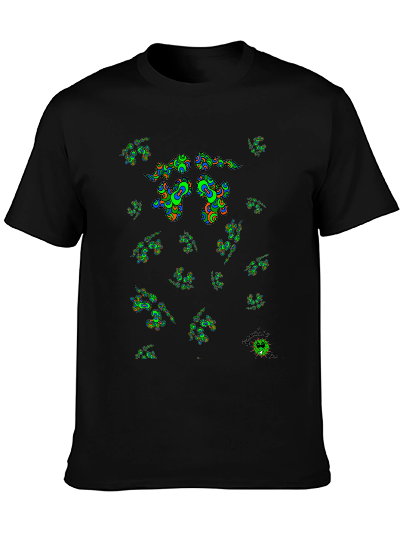 Psychedelic Green T-Shirt