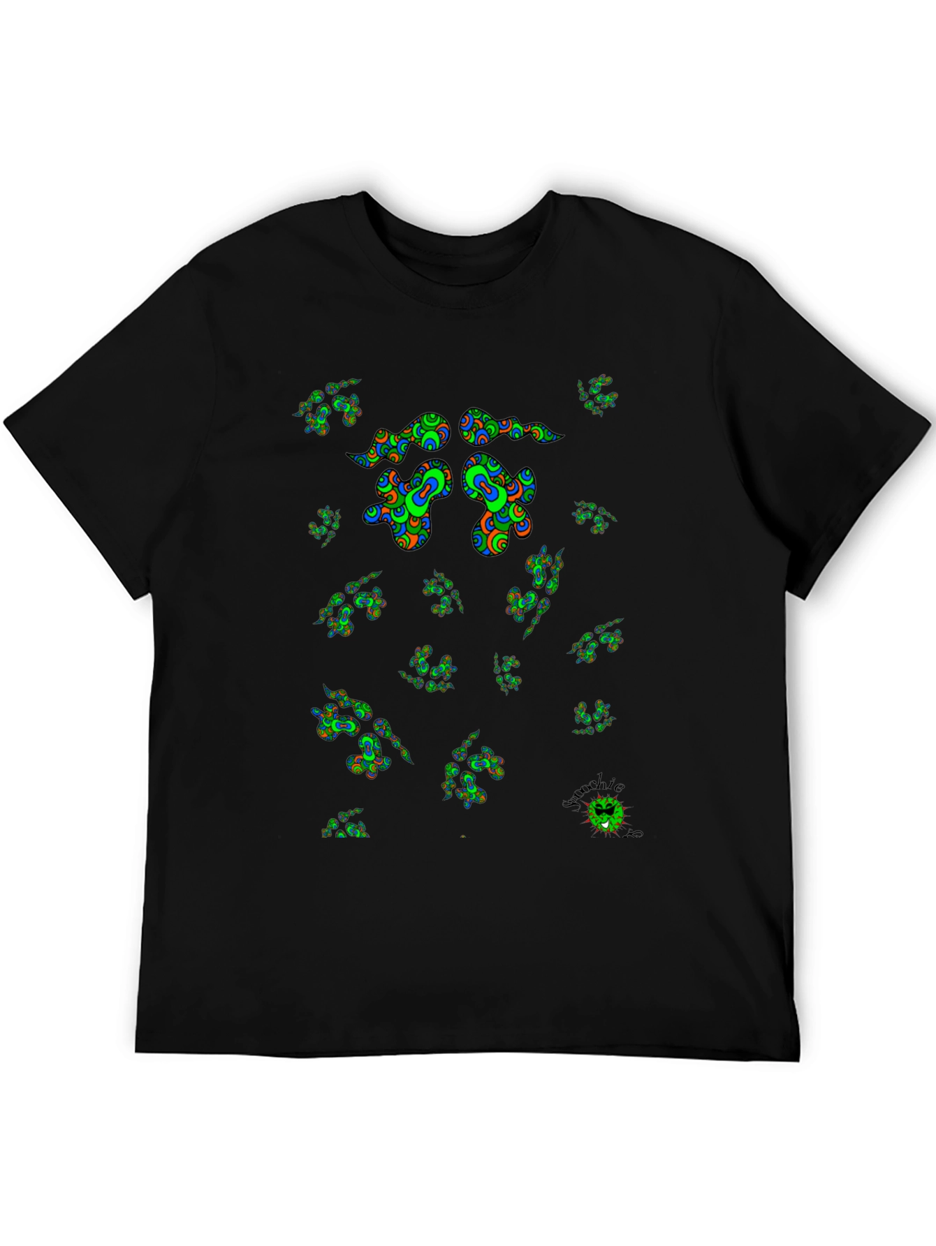 Psychedelic Green T-Shirt