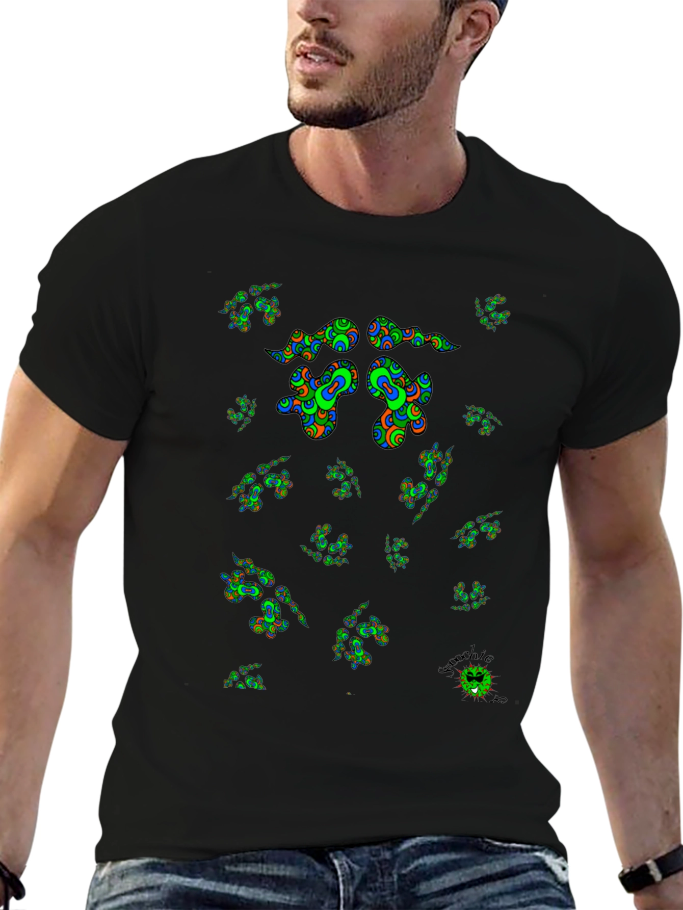 Psychedelic Green T-Shirt