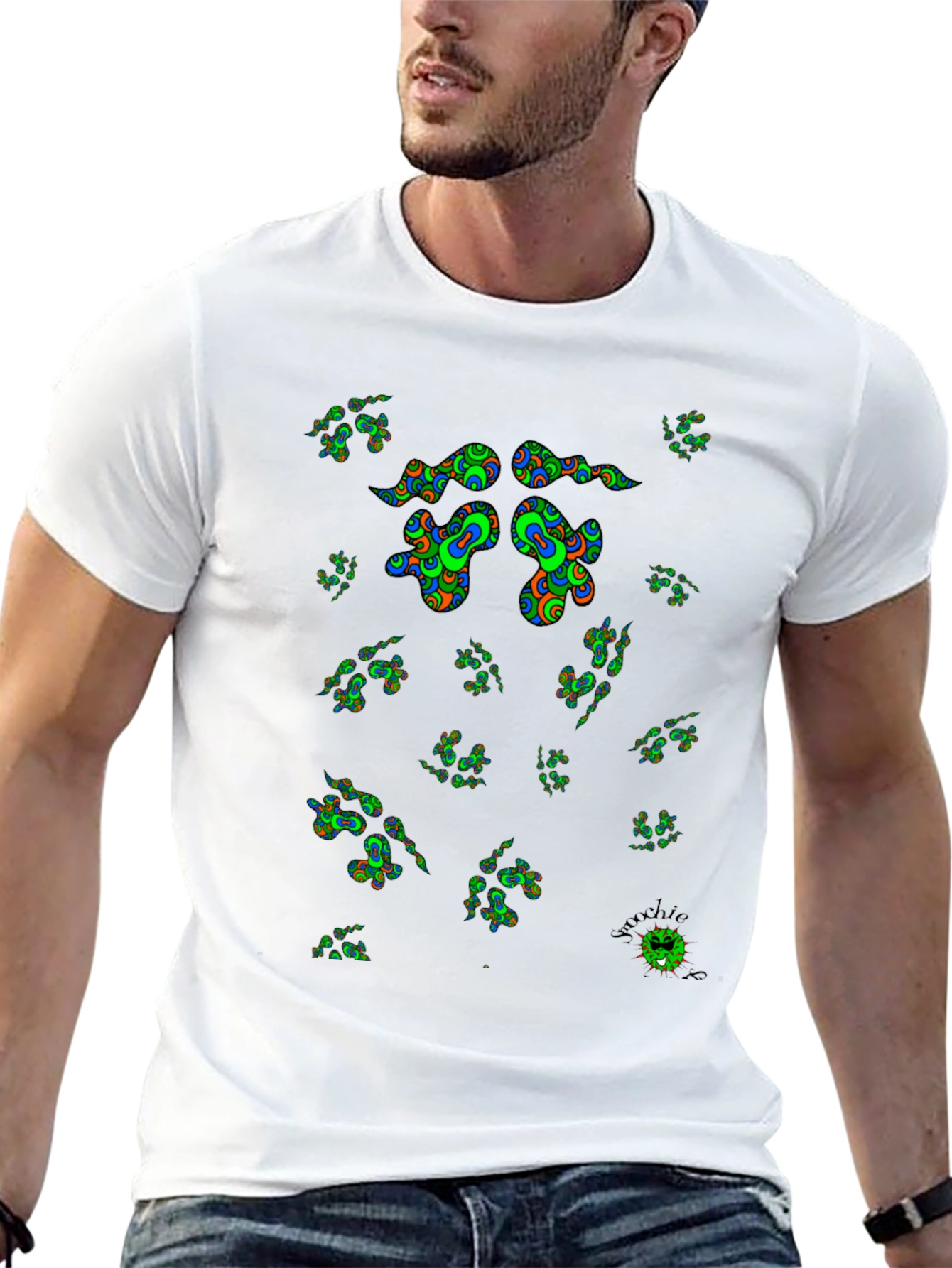 Psychedelic Green T-Shirt