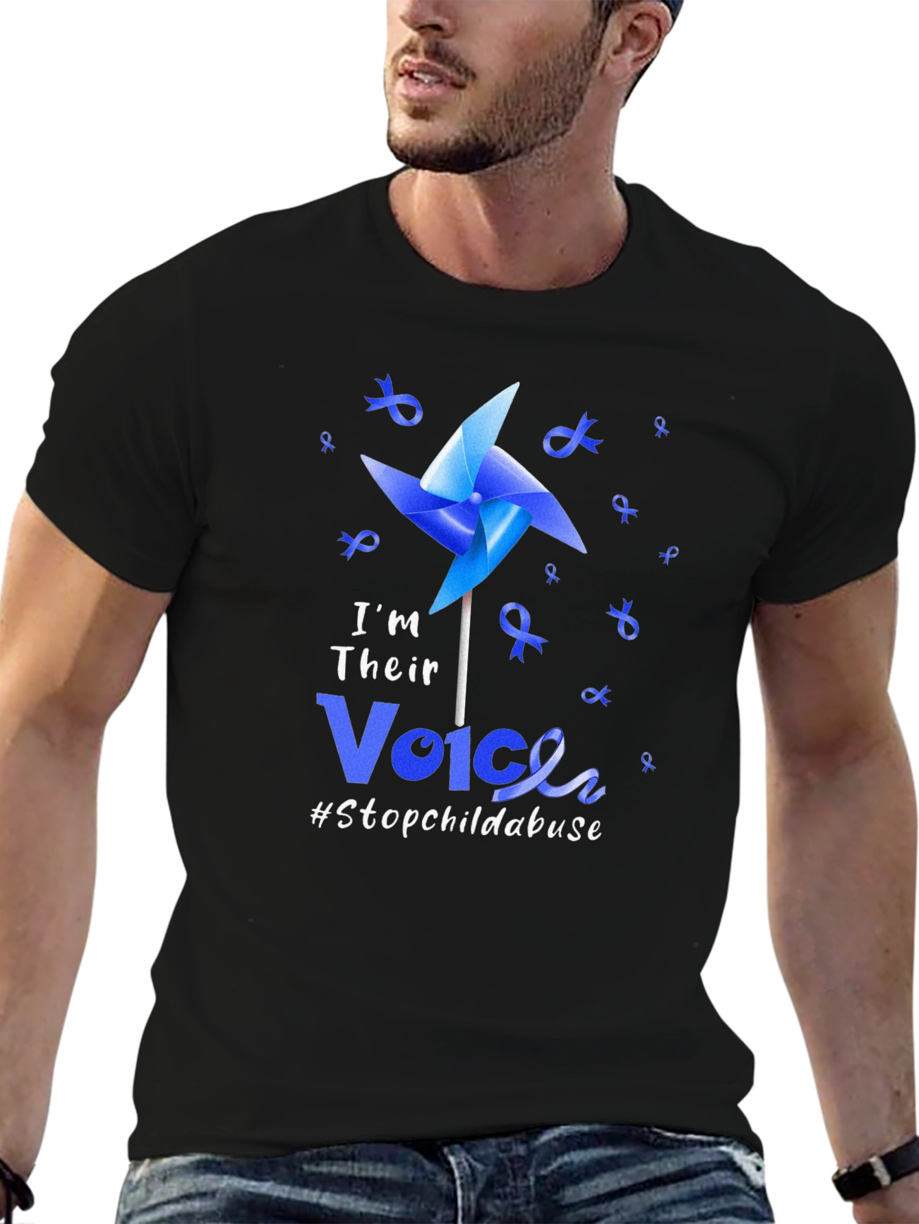 Im Their Voice Stop Child Abuse T-Shirt