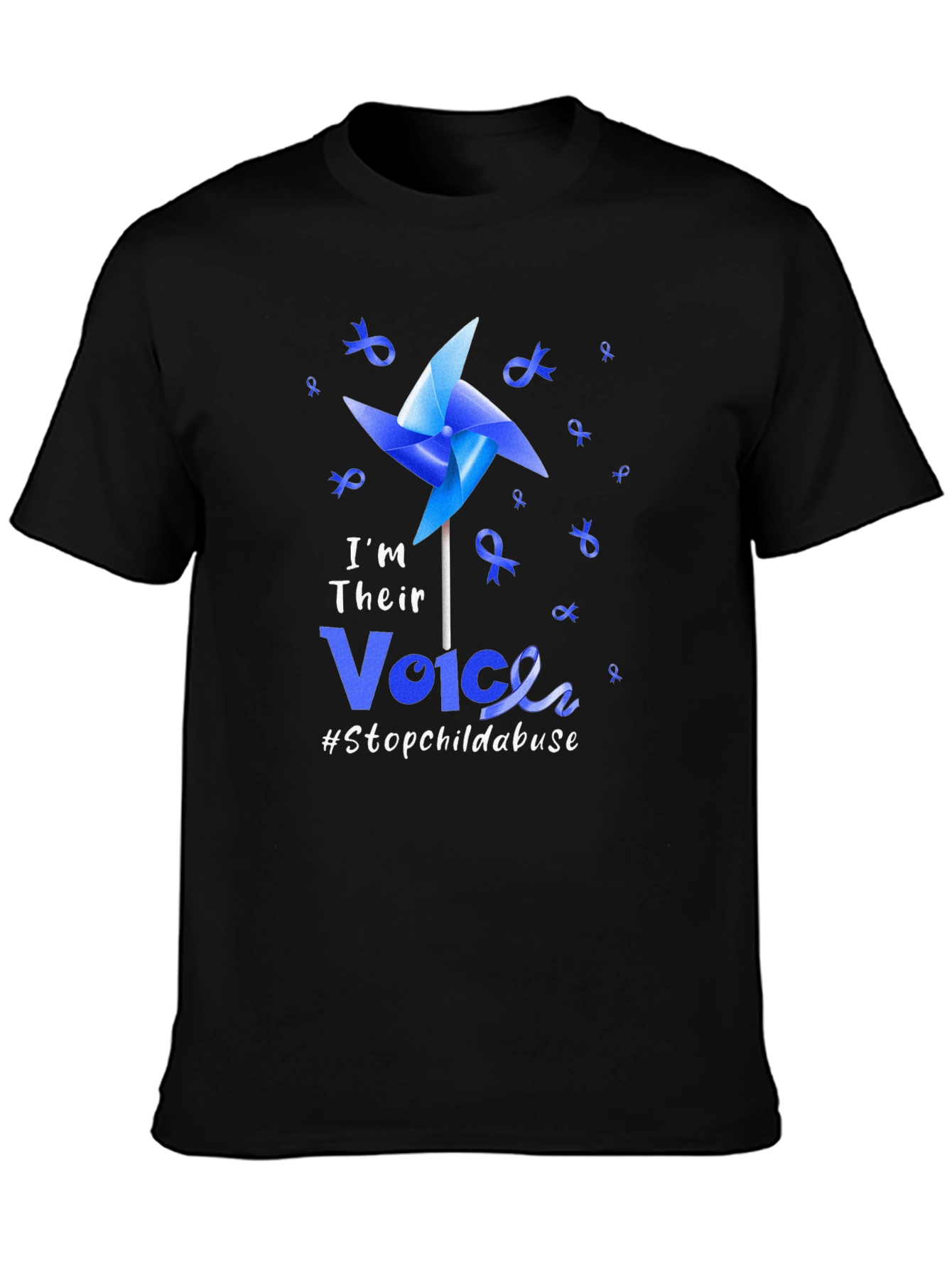 Im Their Voice Stop Child Abuse T-Shirt