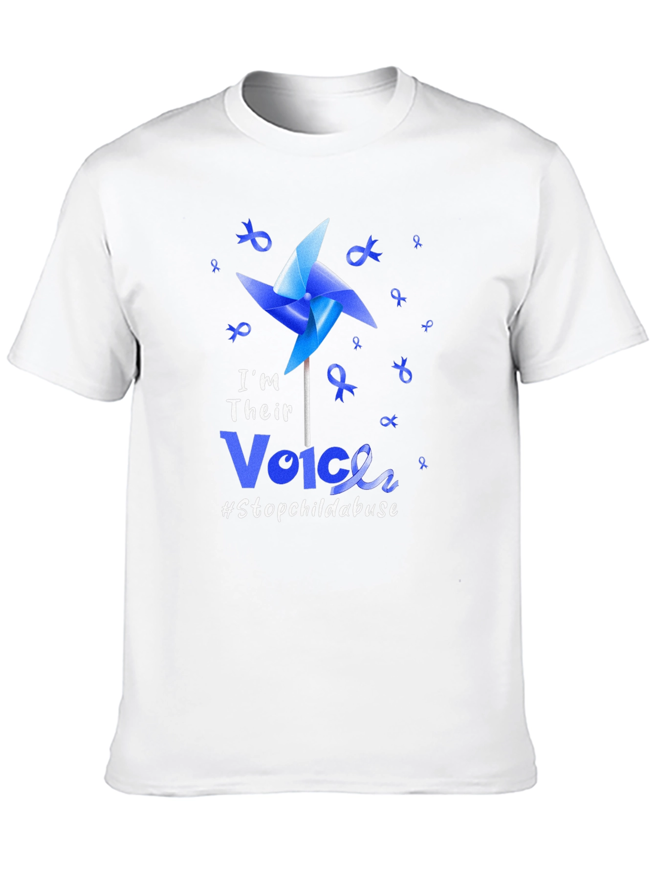 Im Their Voice Stop Child Abuse T-Shirt