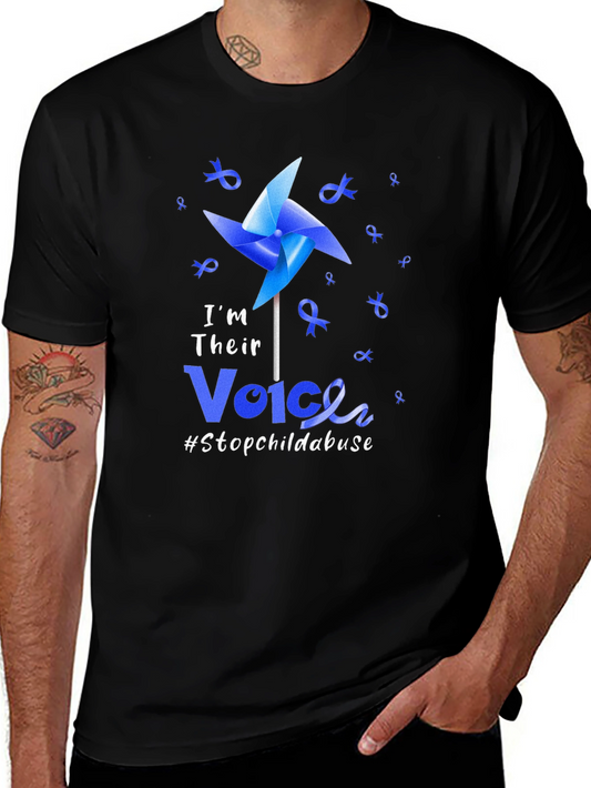 Im Their Voice Stop Child Abuse T-Shirt