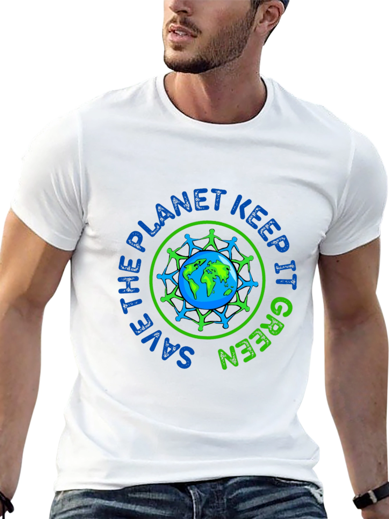 Eco-Friendly Earth Graphic Tee - Save the Planet!