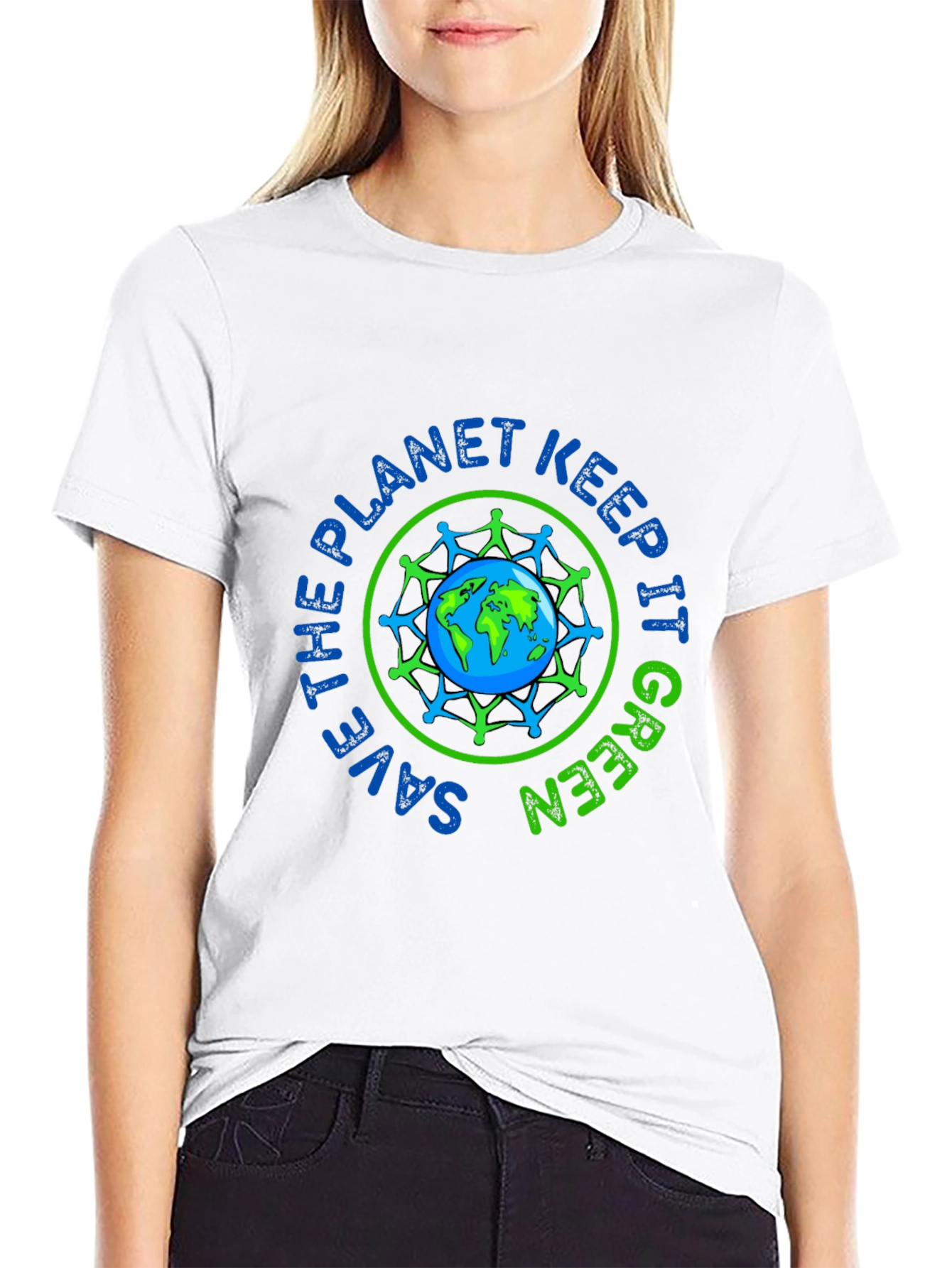 Eco-Friendly Earth Graphic Tee - Save the Planet!