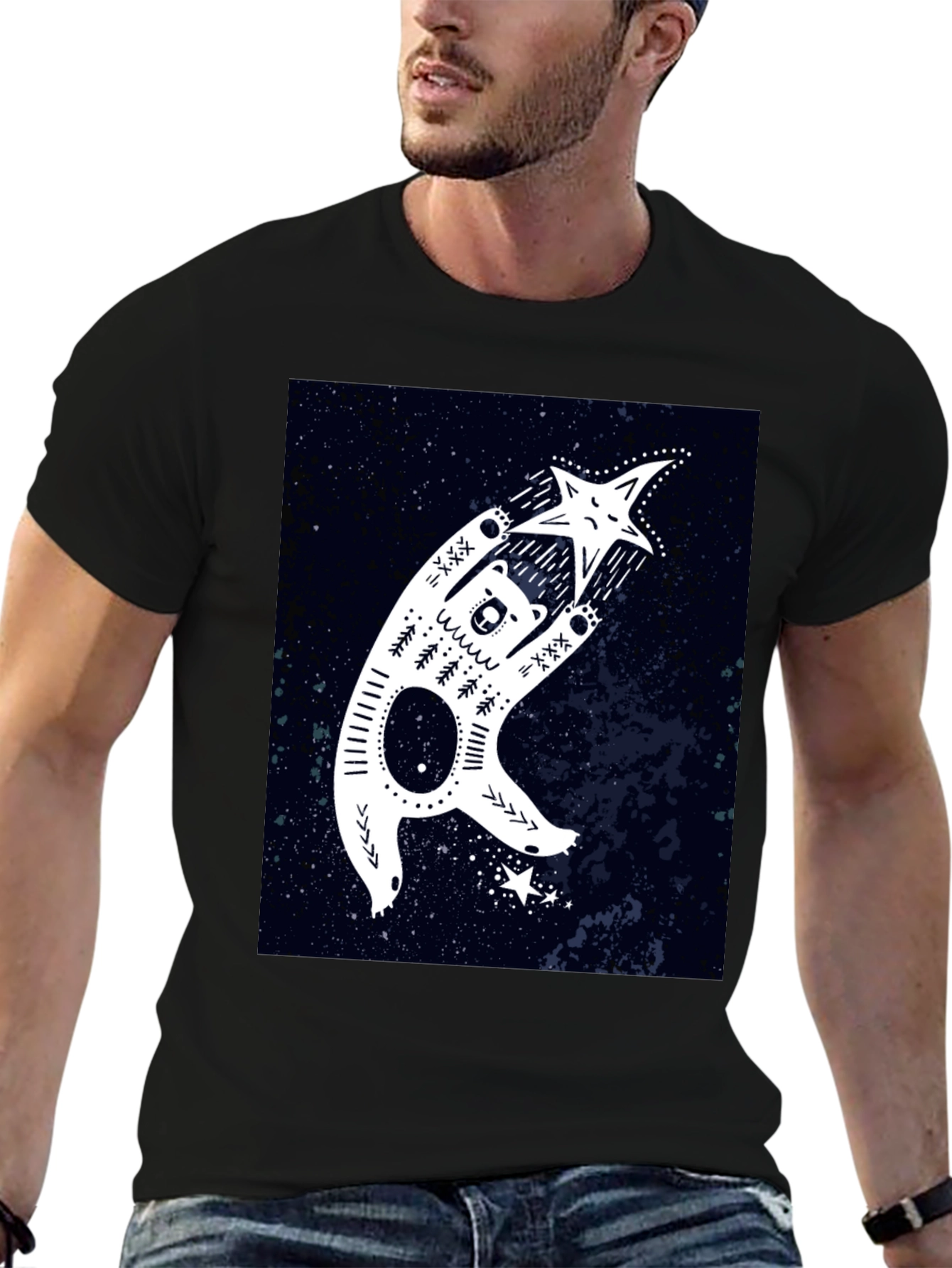 Bear & Star Graphic Tee