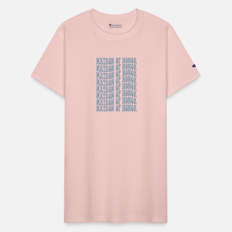 Bachelorette Party Matron of Honor Blue Design