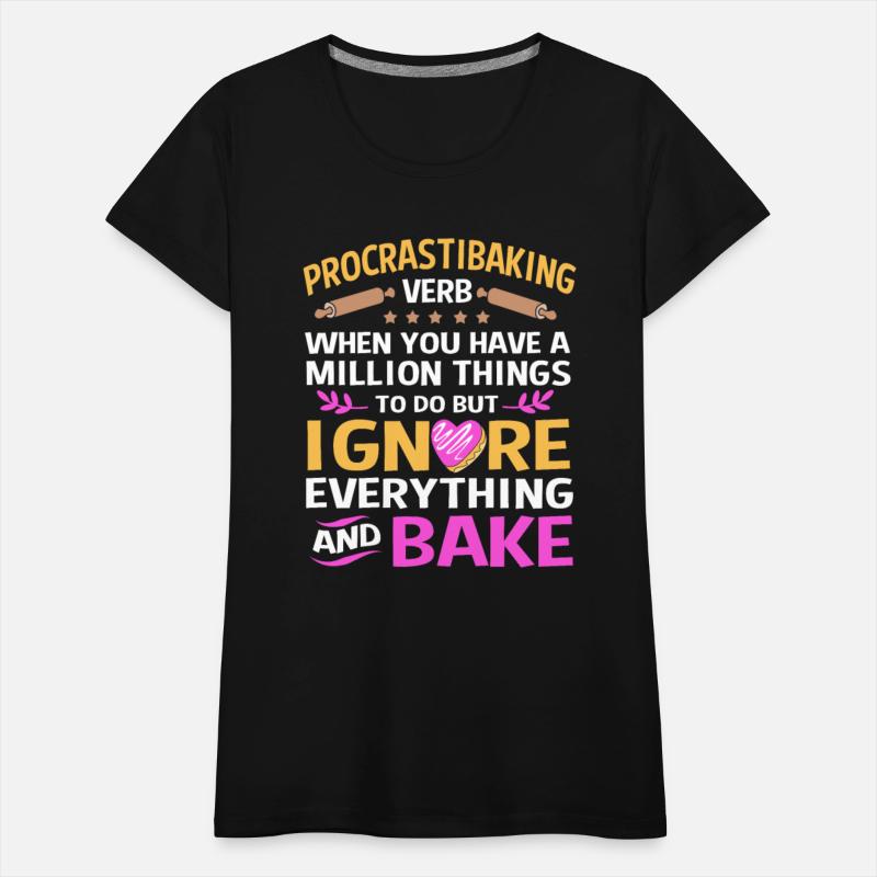 Baking Lover Pastry Cake Decorator Procrastibaking