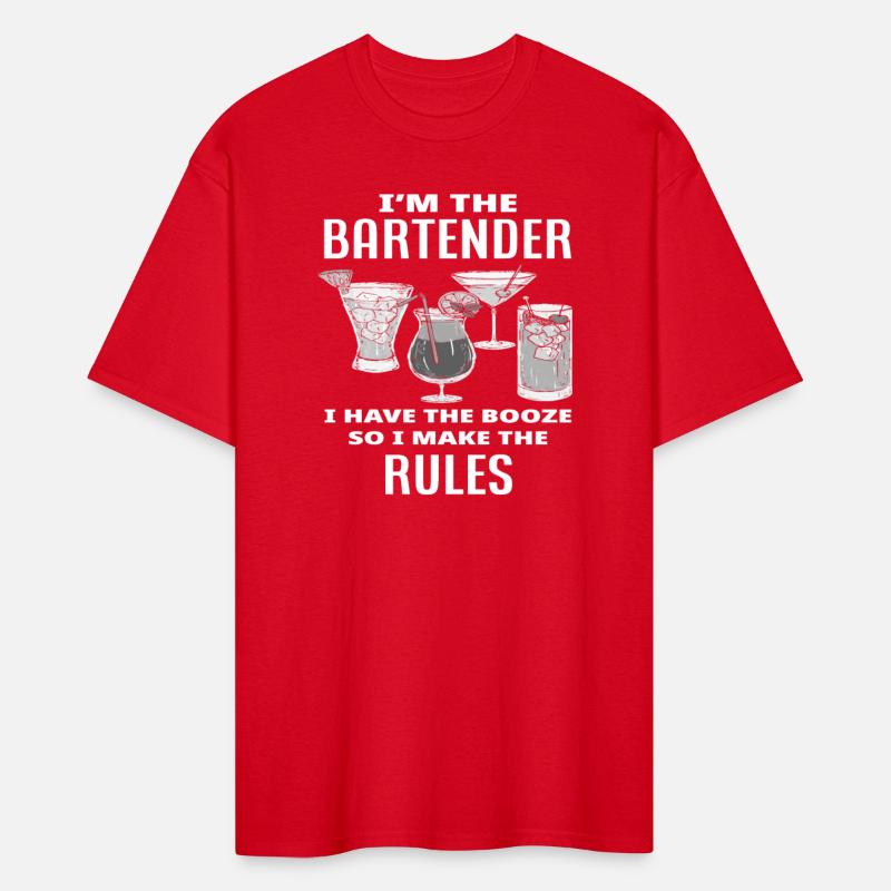 Bartender My Rules Saying Gift