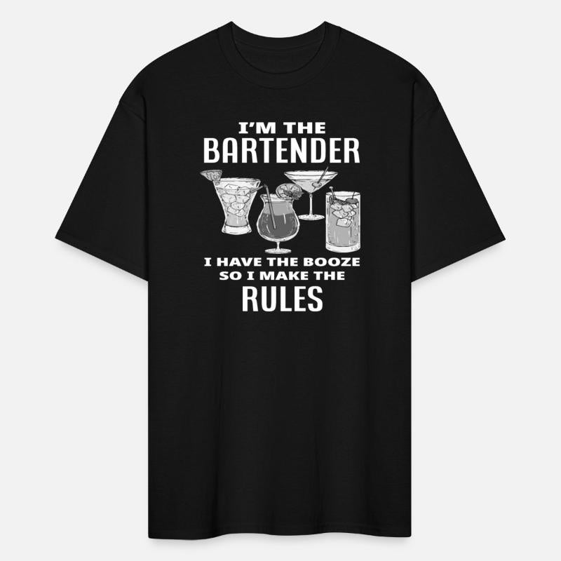 Bartender My Rules Saying Gift