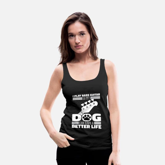 Bass Guitar Bassist Dog