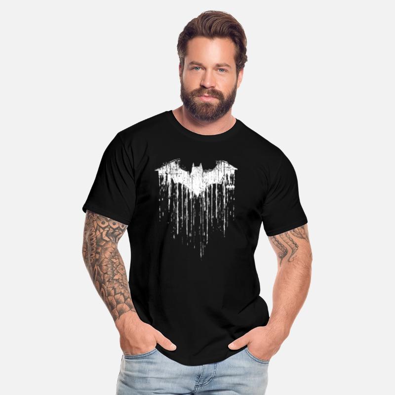 Batman Logo White Milk Glass