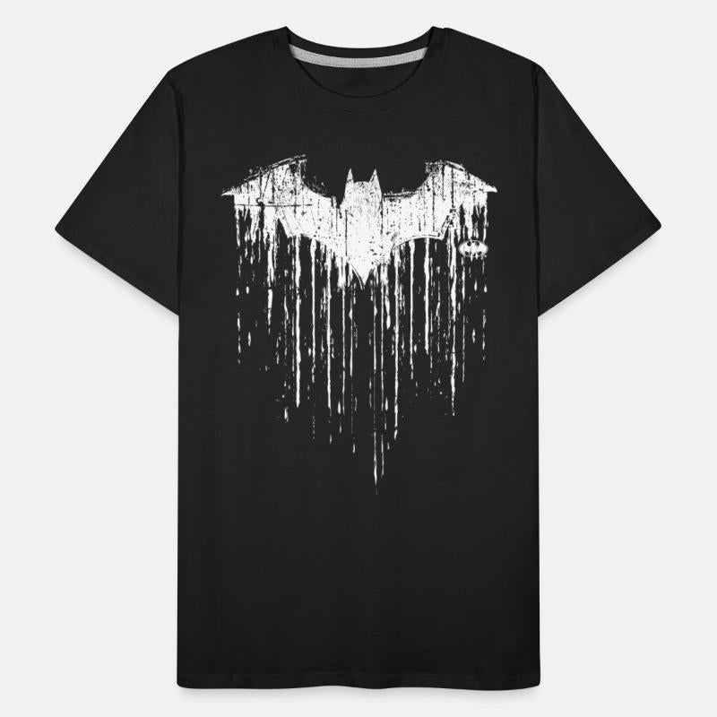 Batman Logo White Milk Glass