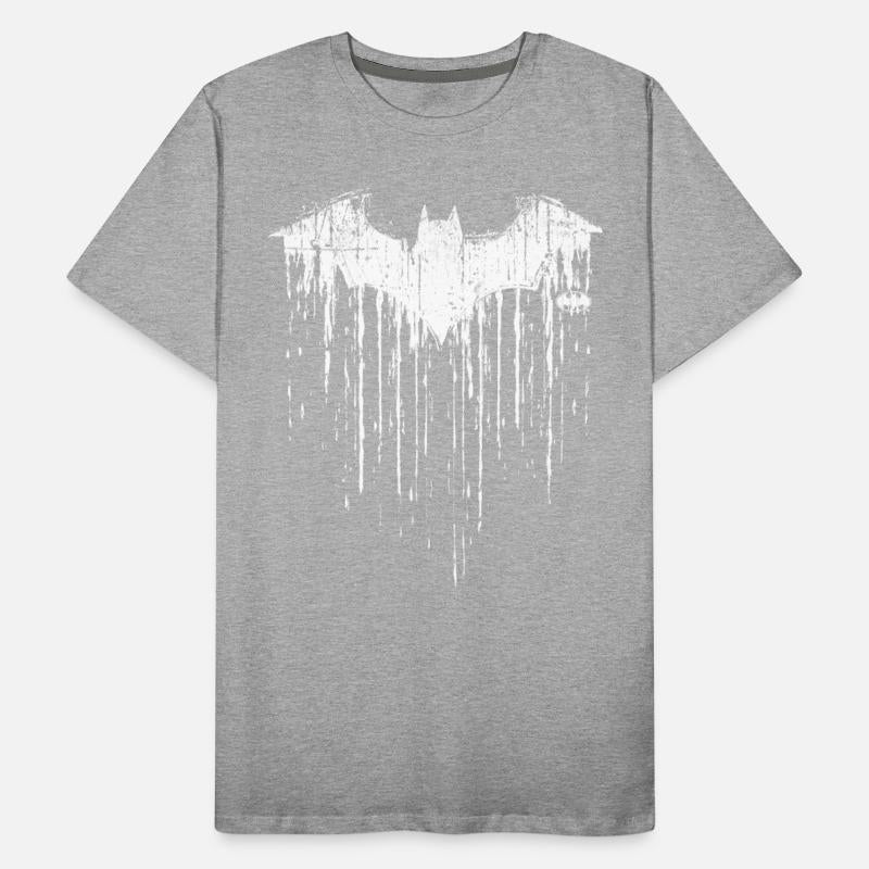 Batman Logo White Milk Glass