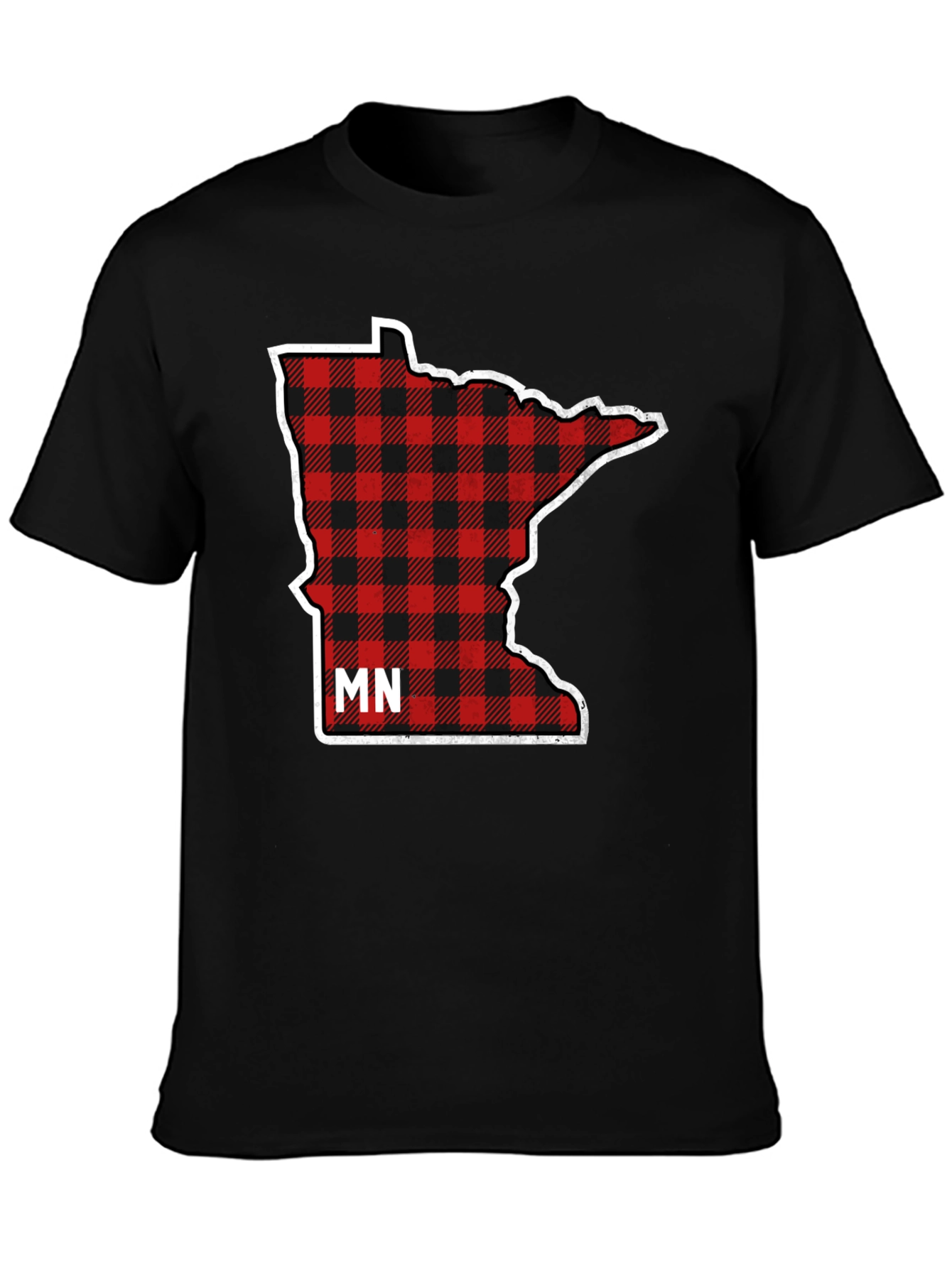 Minnesota Plaid T-Shirt | MN State Pride