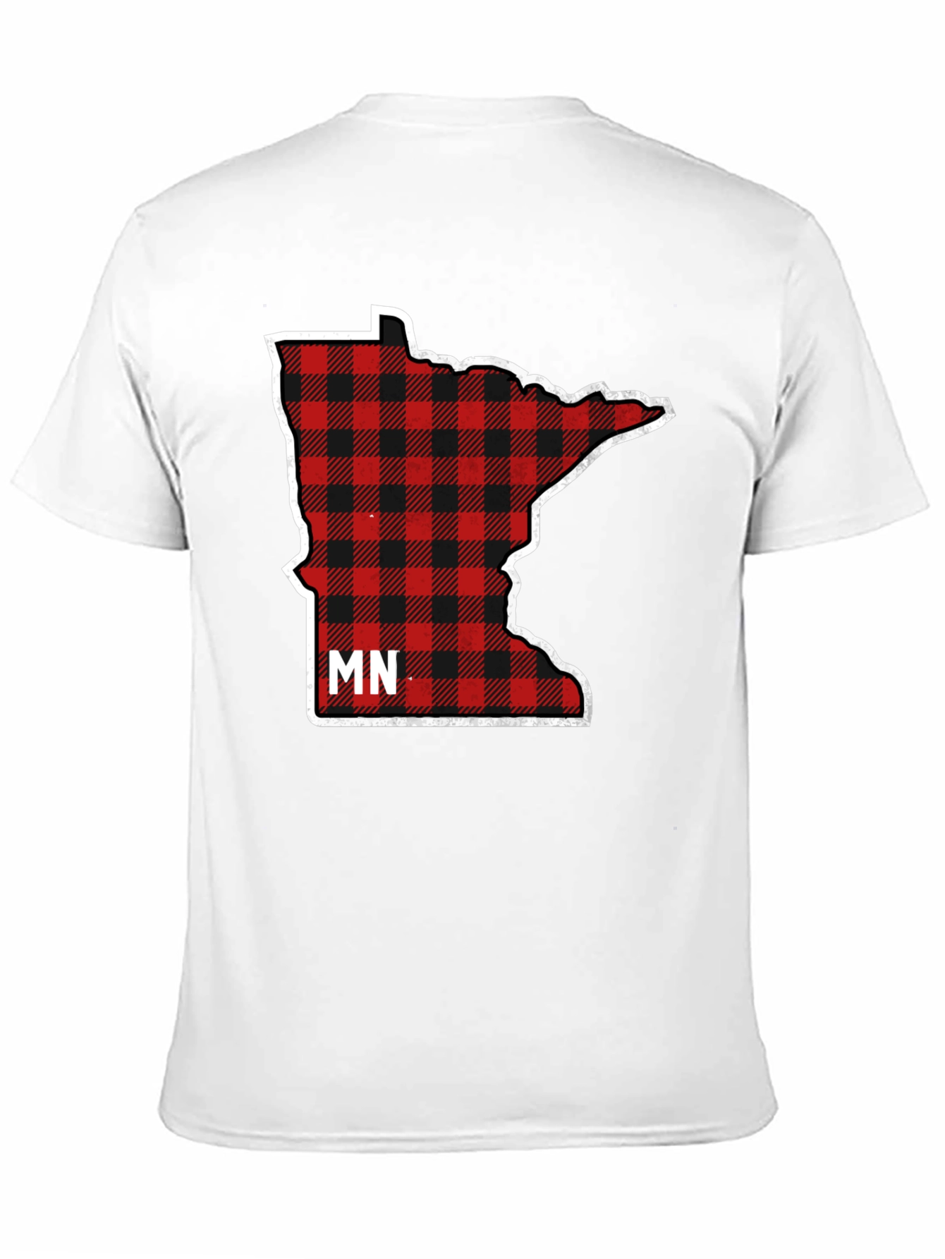 Minnesota Plaid T-Shirt | MN State Pride