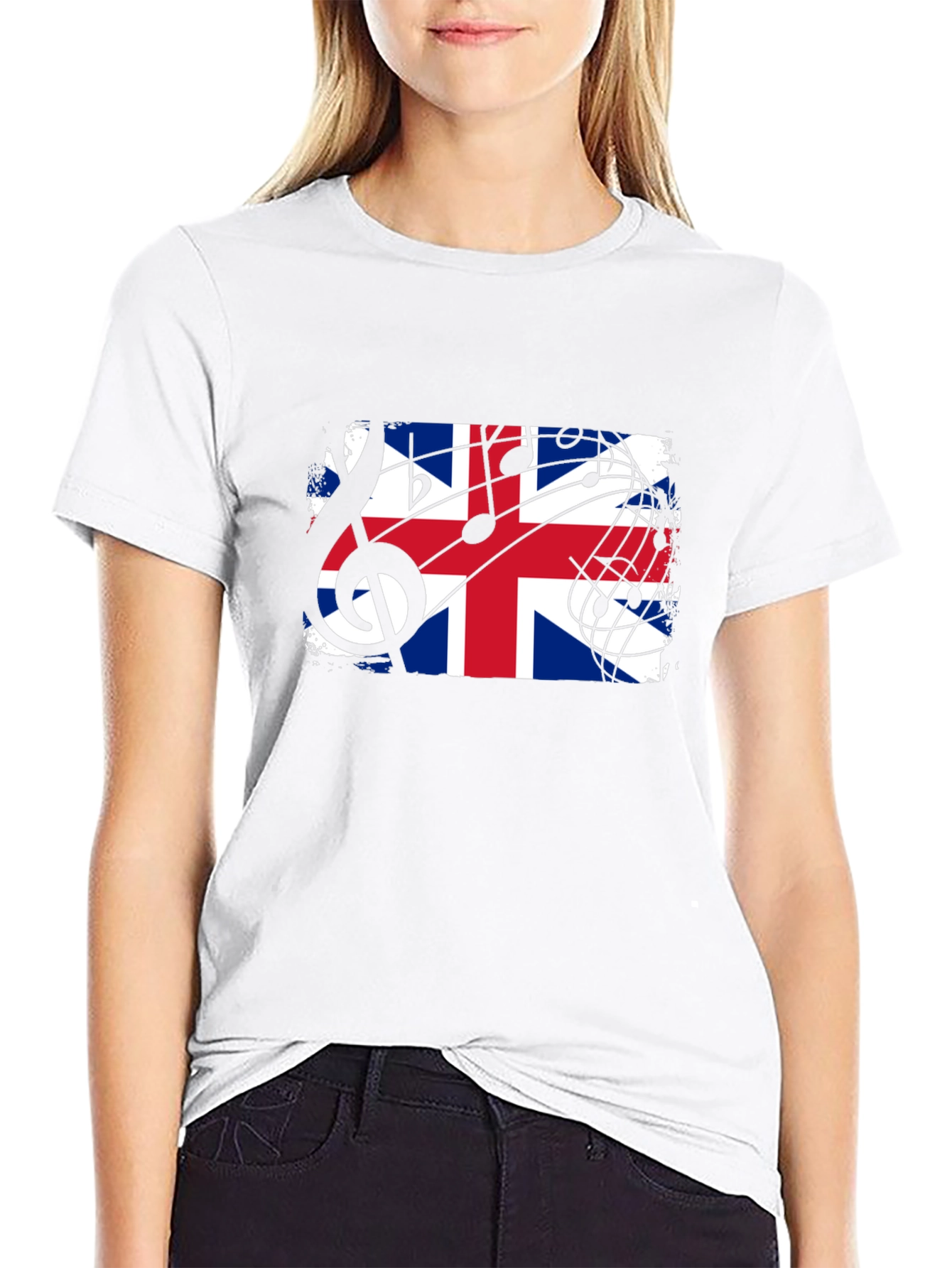 Union Jack Music Graphic Tee